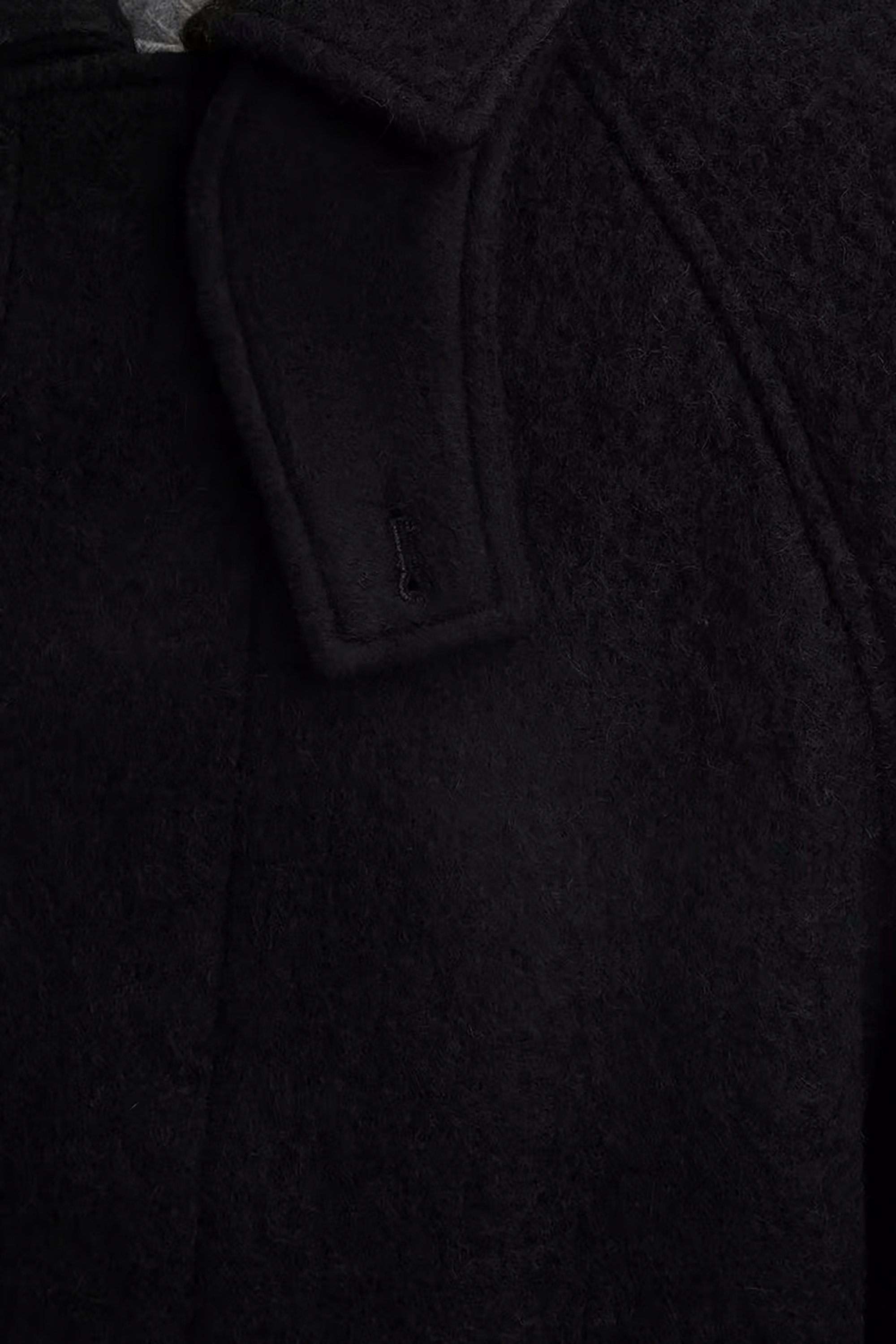 Wool Hunting Half Coat