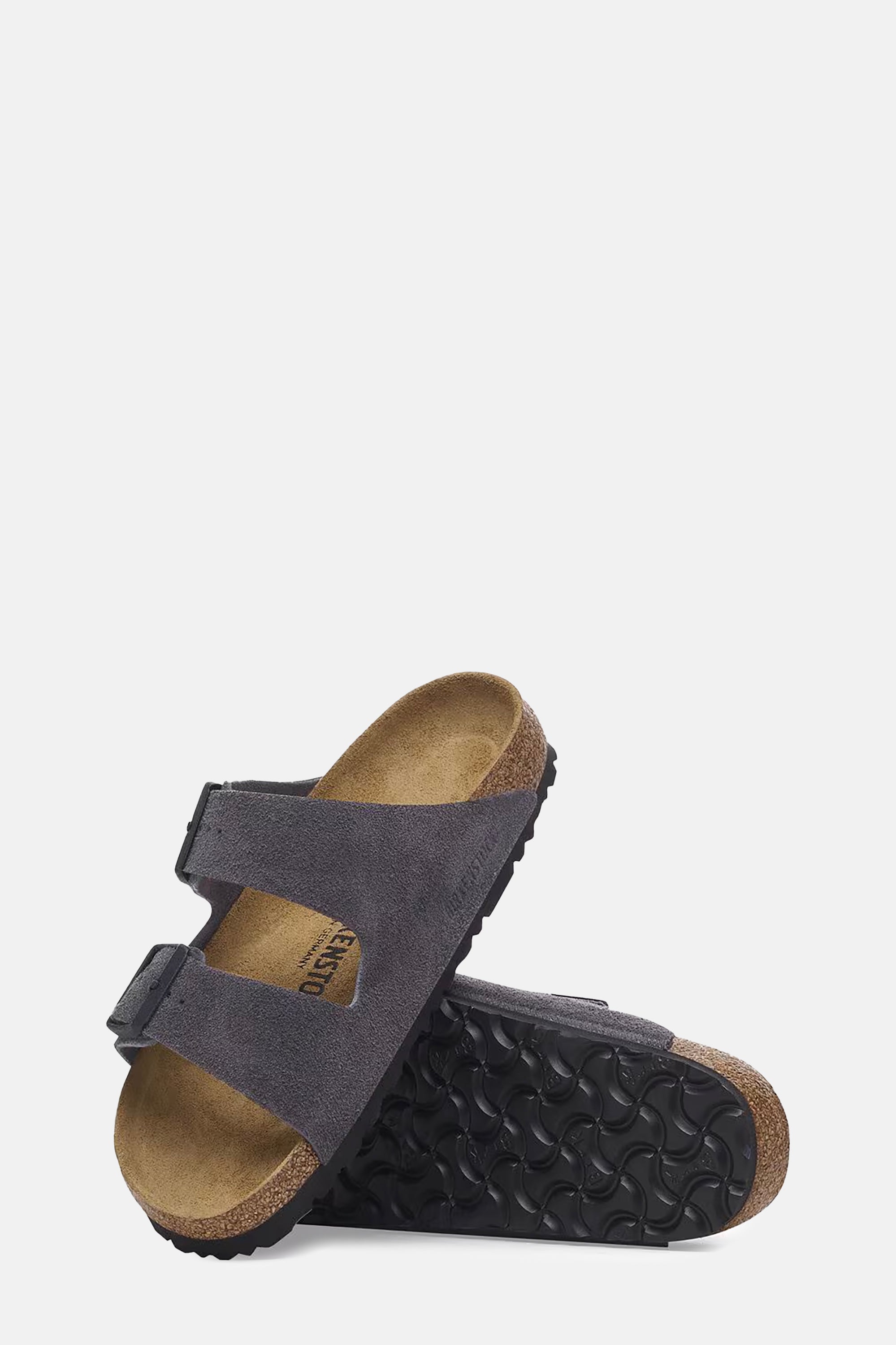 Velvet Grey Suede Leather Arizona