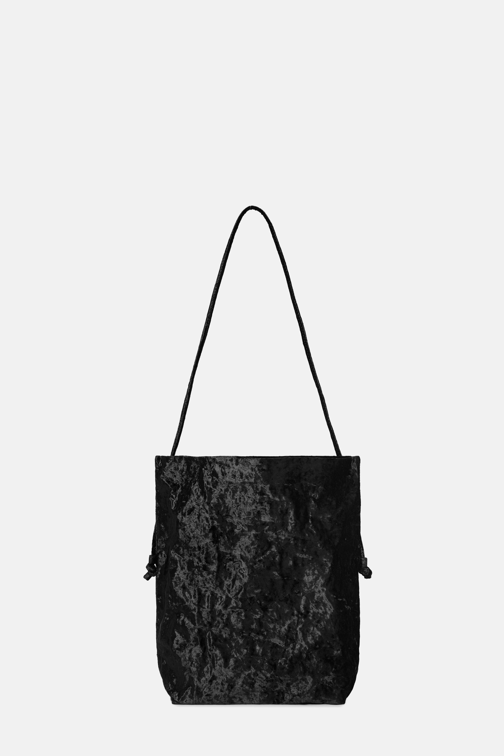 Black Velvet Big Shoulder Bag