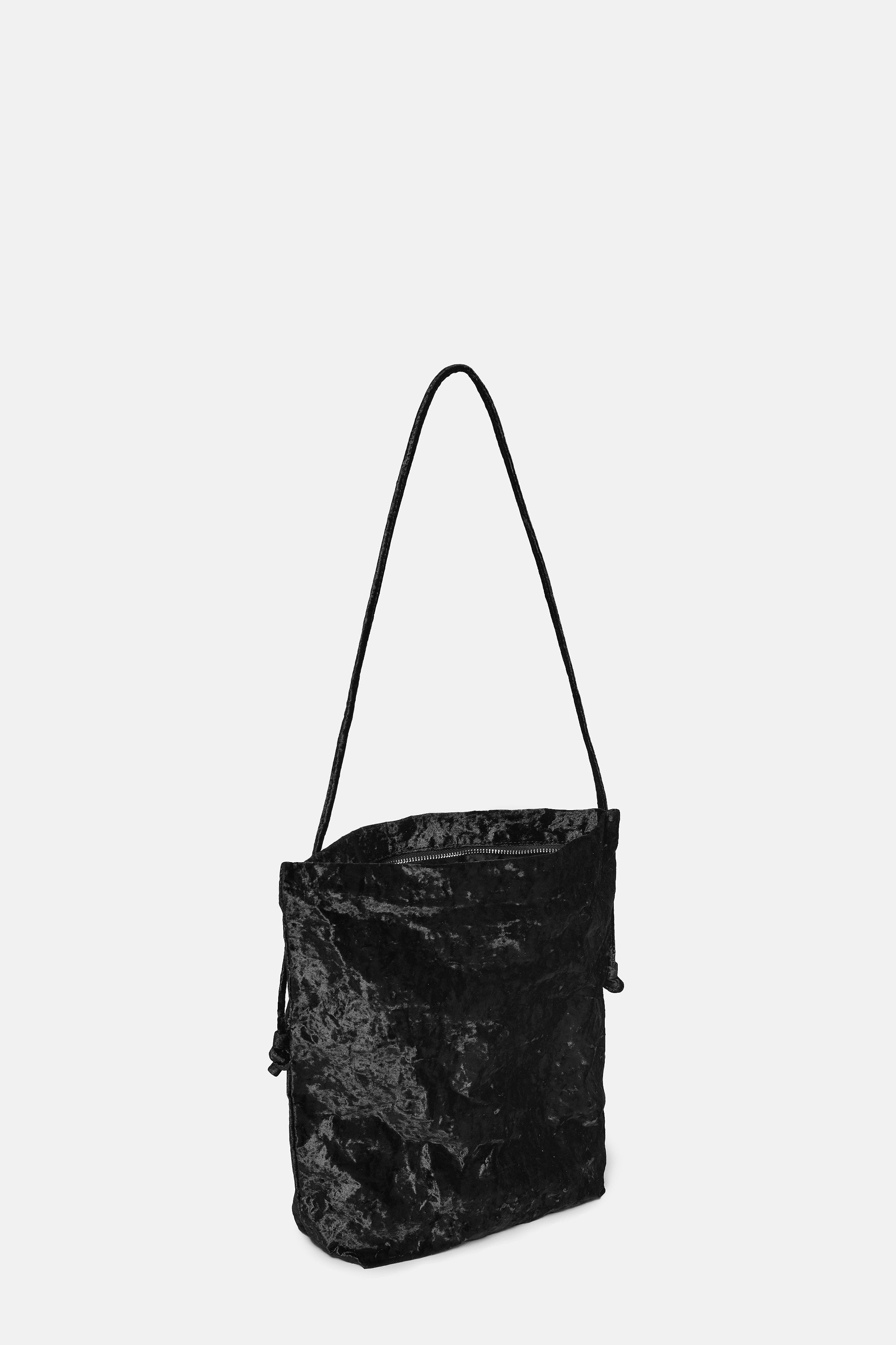Black Velvet Big Shoulder Bag