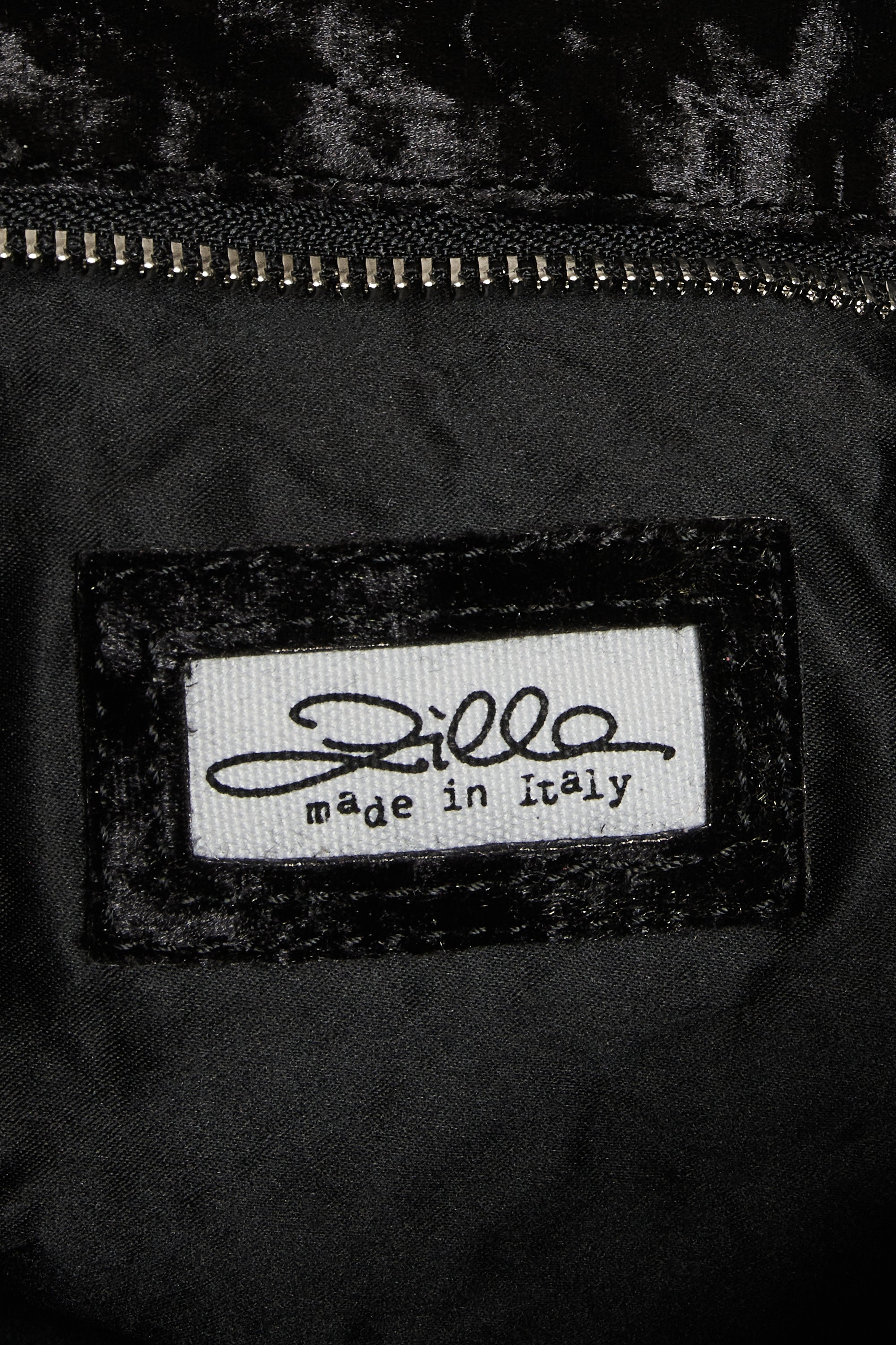 Black Velvet Big Shoulder Bag