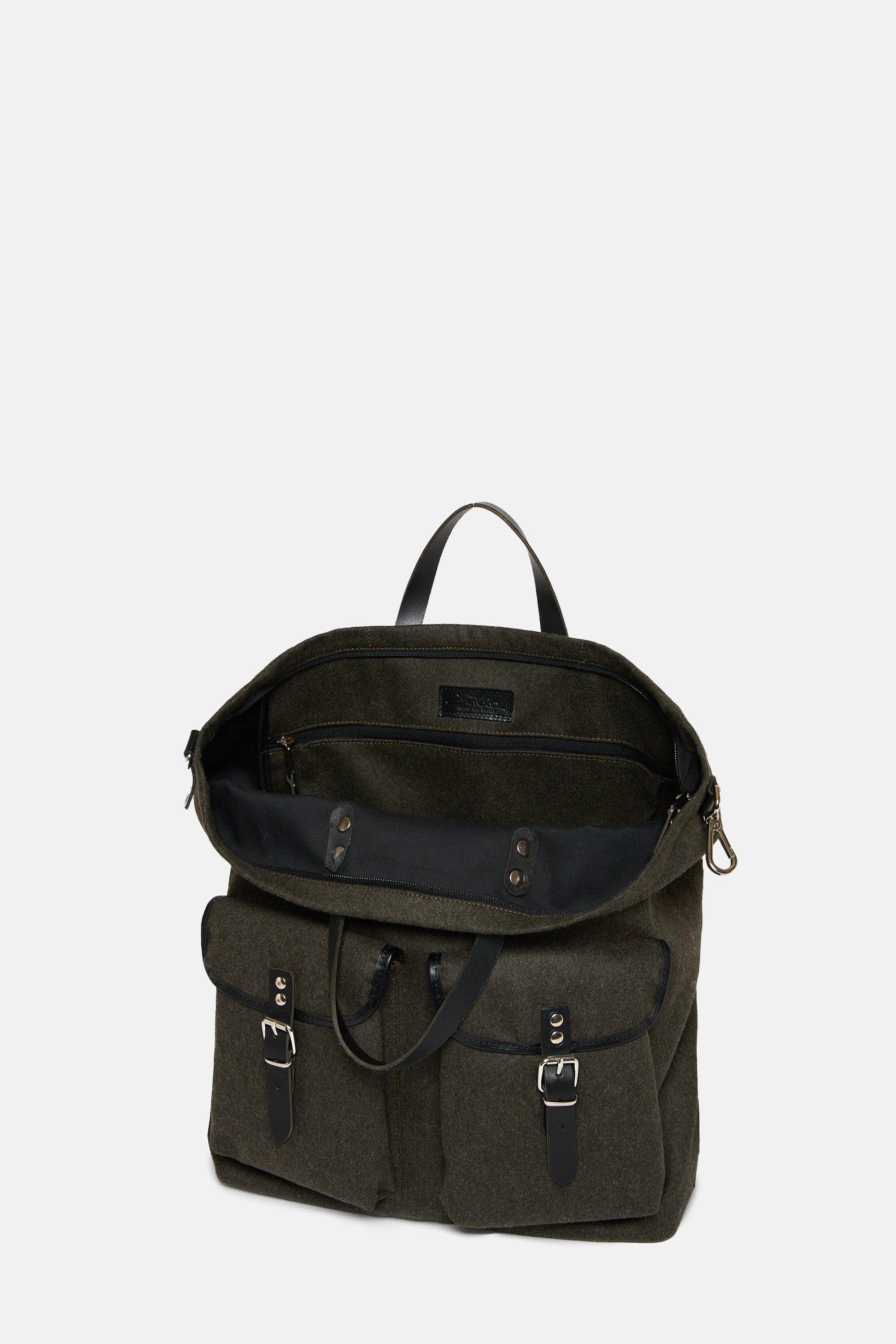 Loden Green classic rucksack large