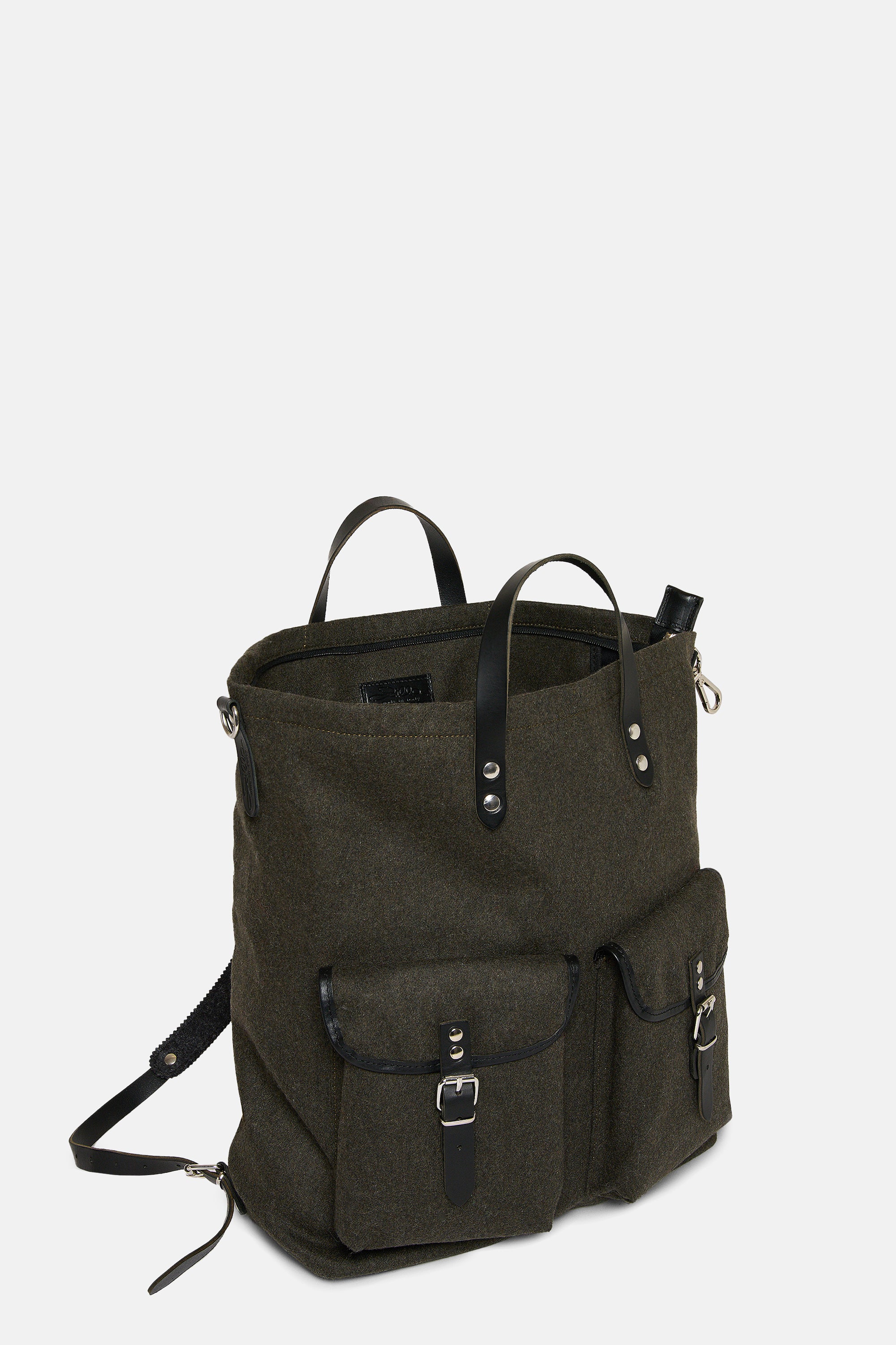 Loden Green classic rucksack large