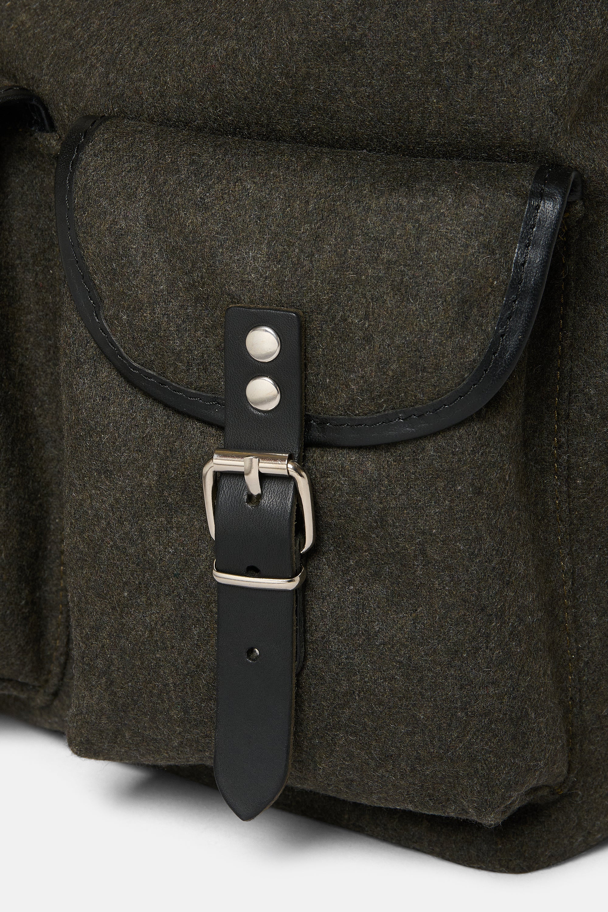 Green Loden classic rucksack medium