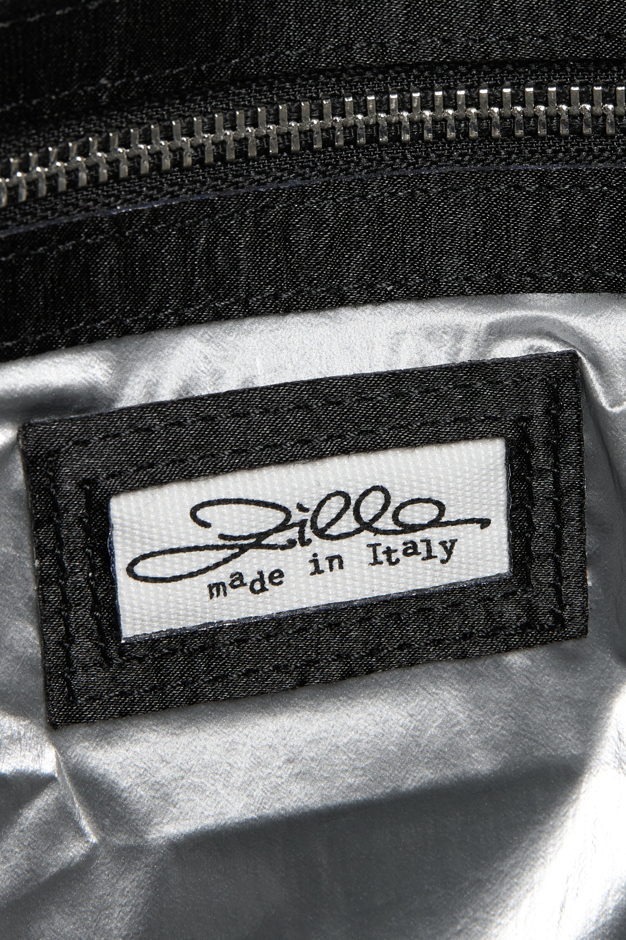 Black Satin Knot Bag