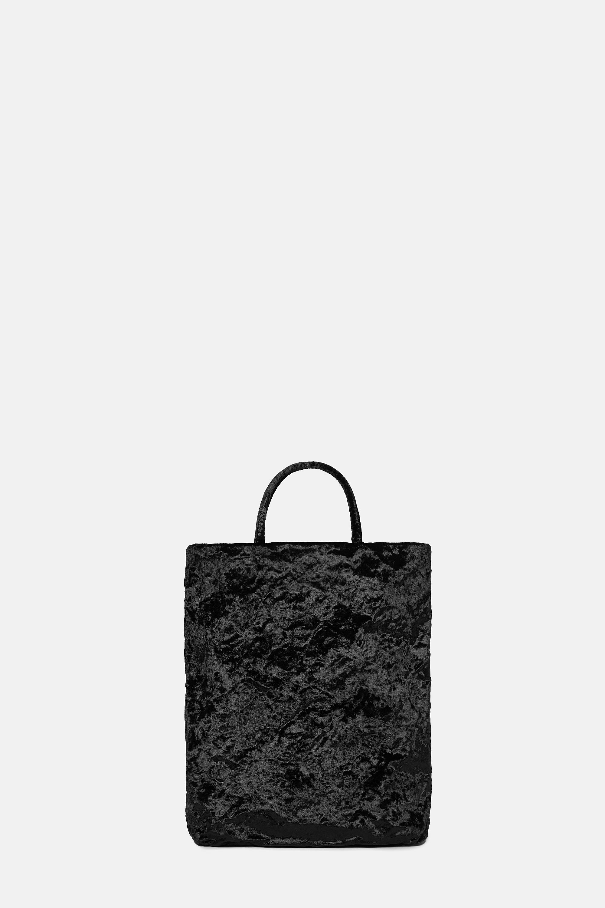 Black Velvet Big Long Bag