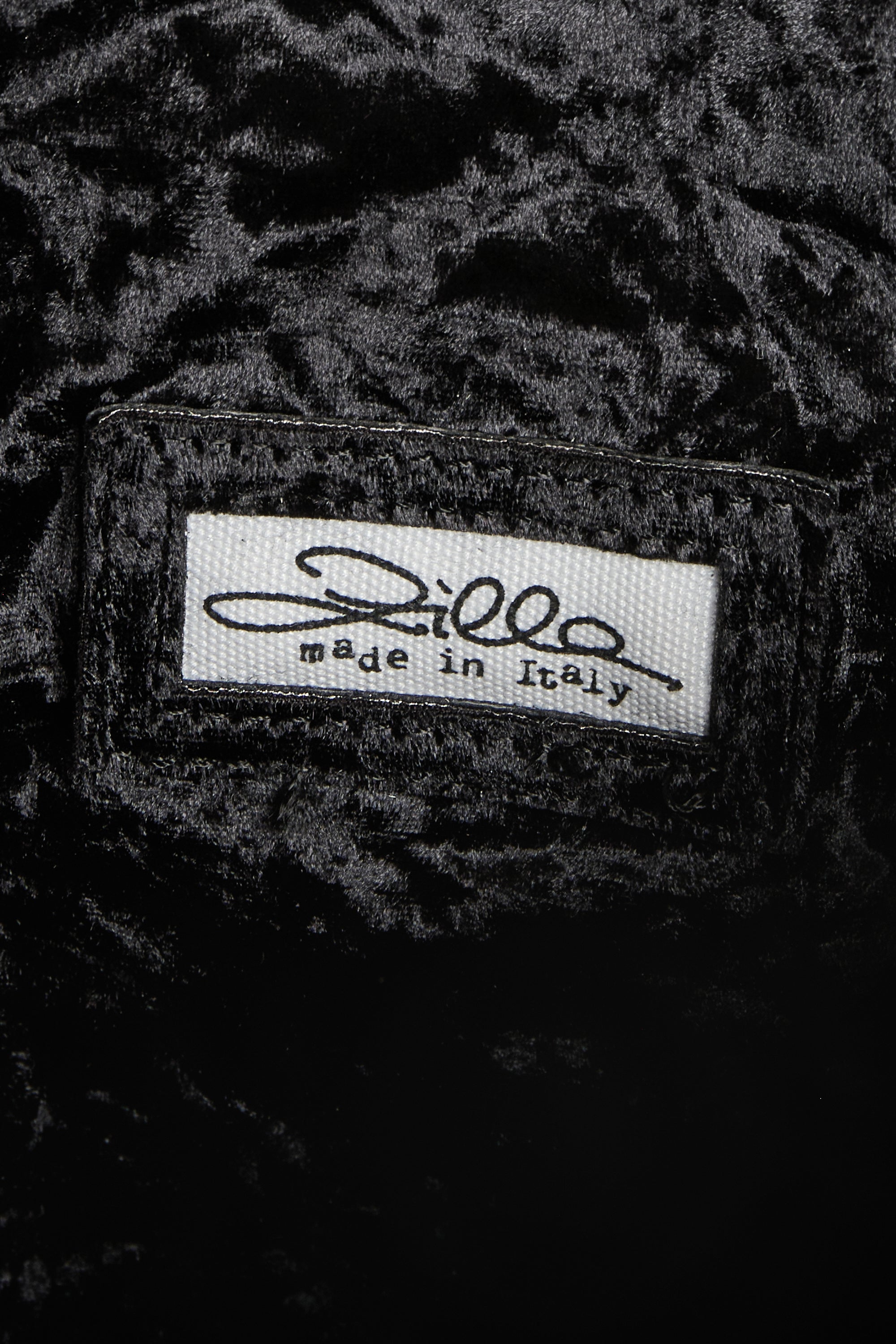 Black Velvet Big Long Bag