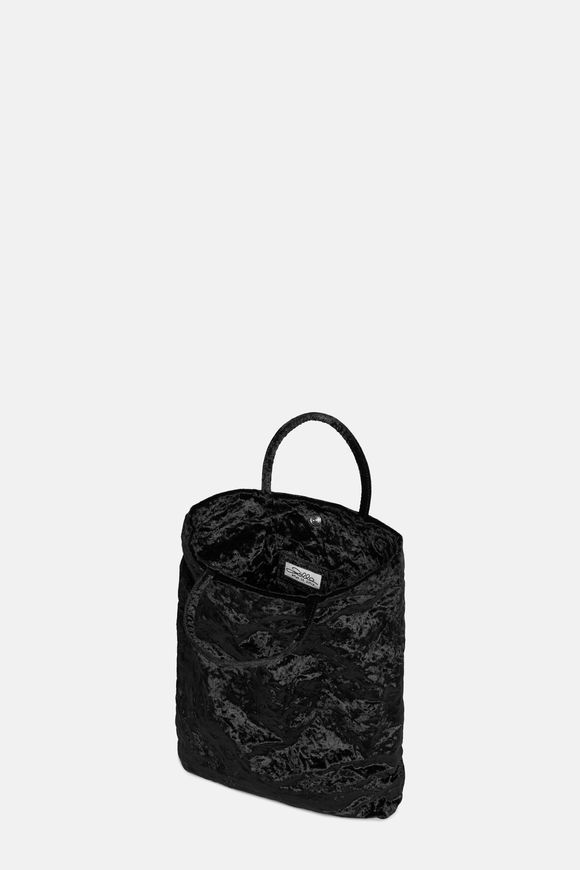 Black Velvet Big Long Bag