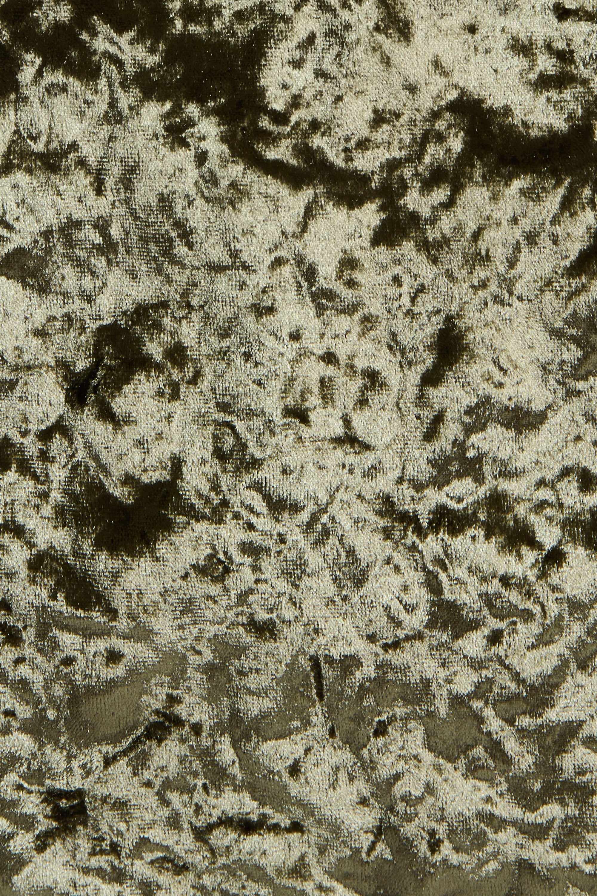 Khaki Velvet Flap Bag