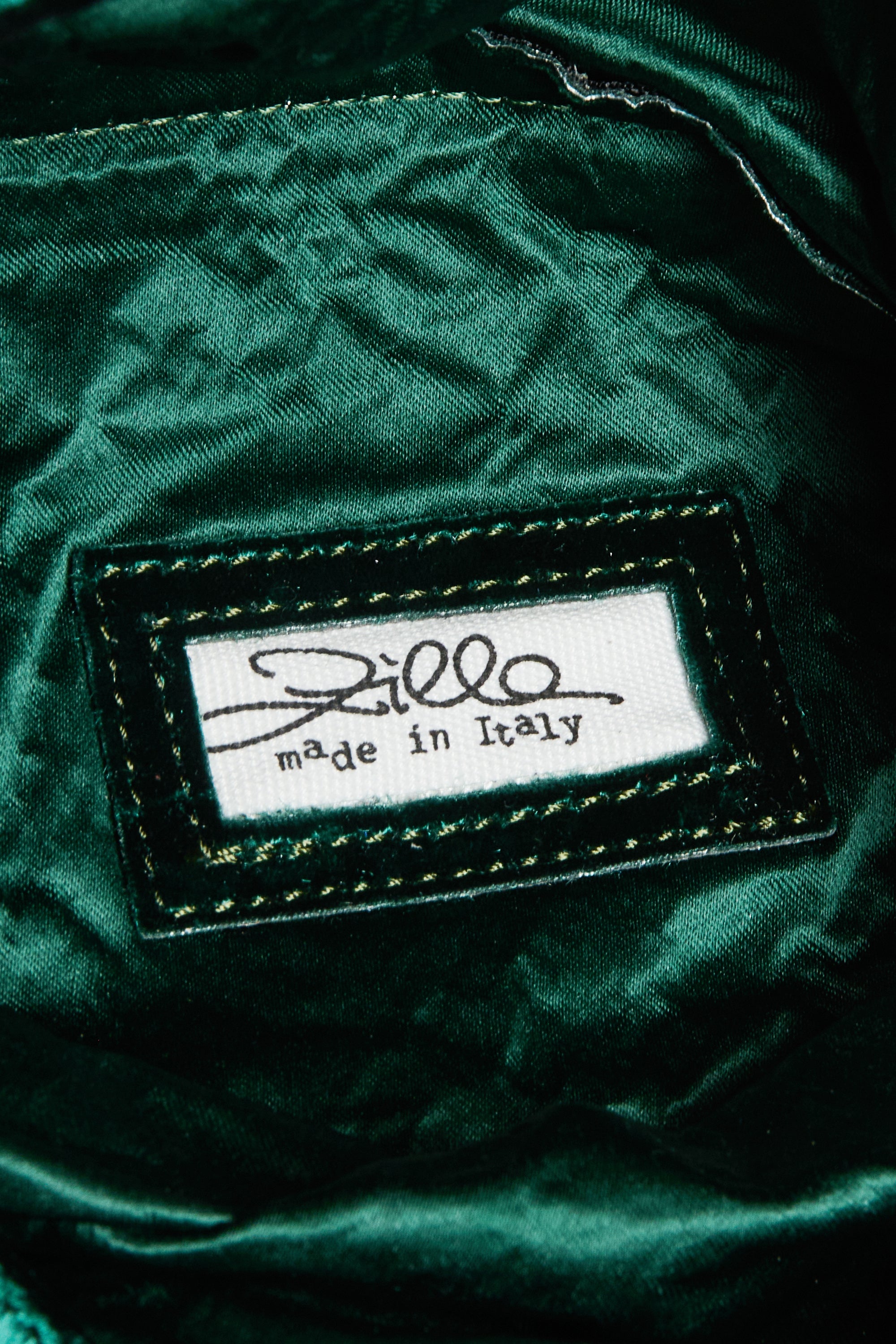 Smeraldo Velvet Flap Bag