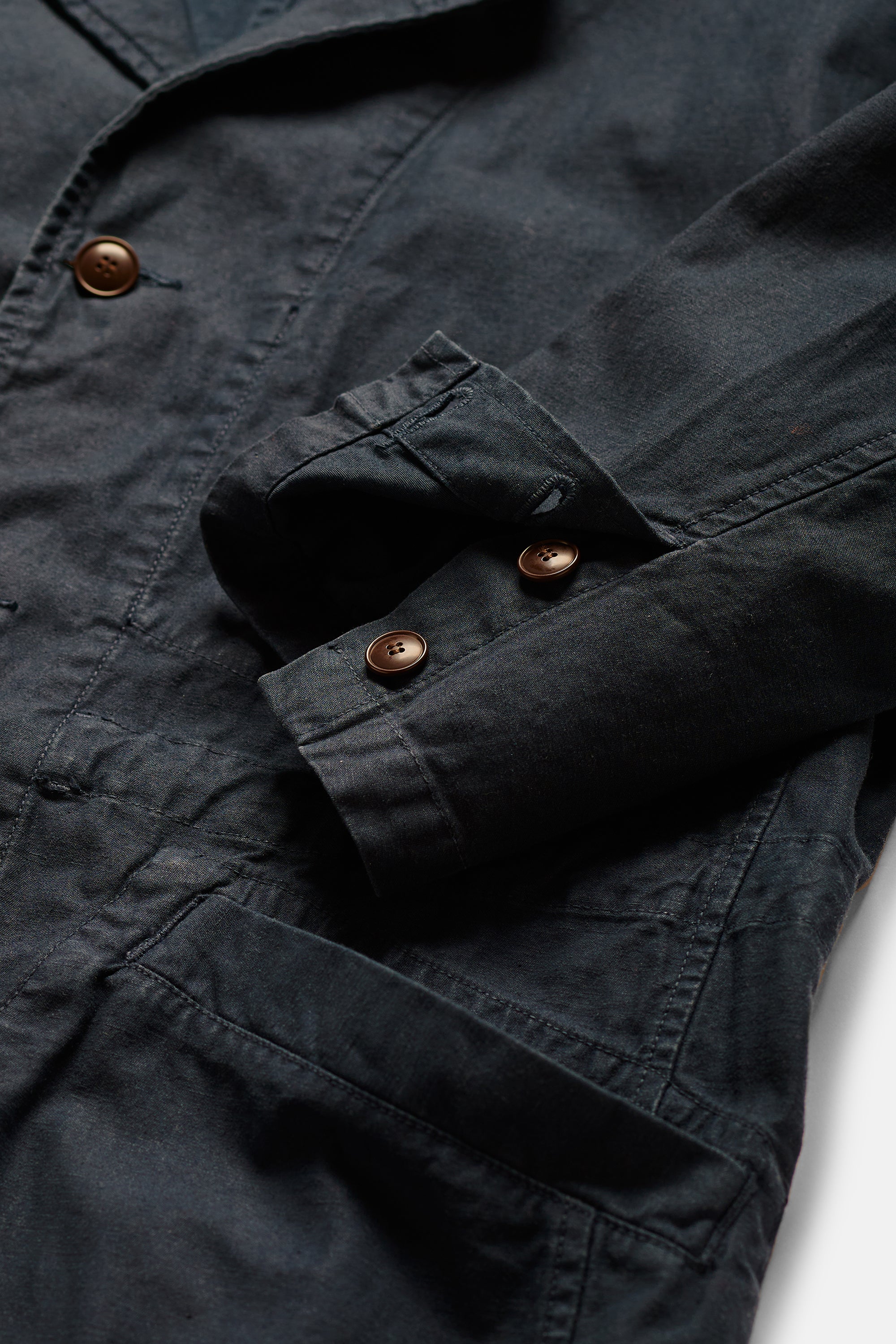 Back Satin Coverall Jacket