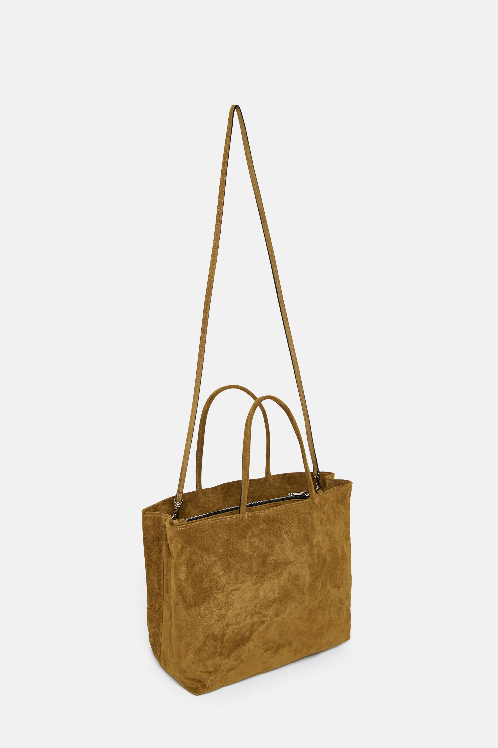 Avana Suede Leather Medium City Shopper
