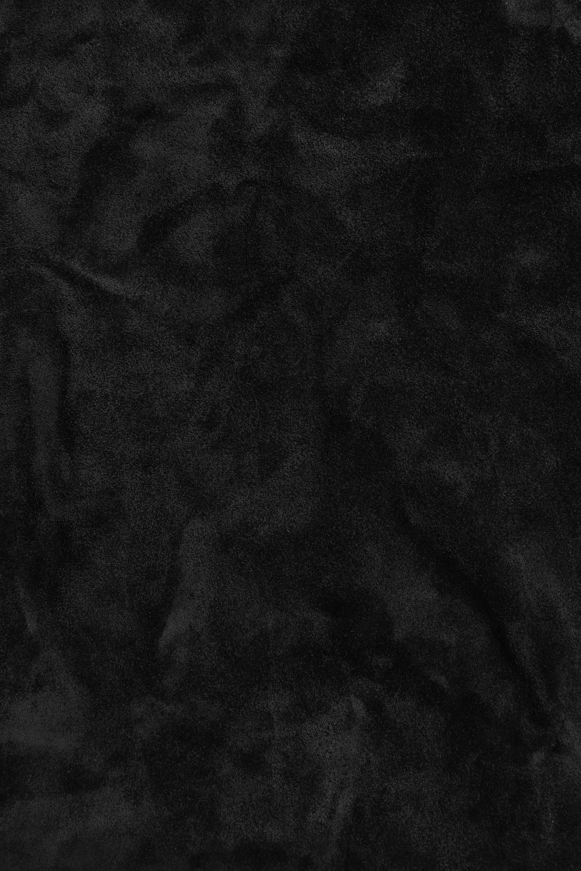 Black Suede Leather Medium City Shopper