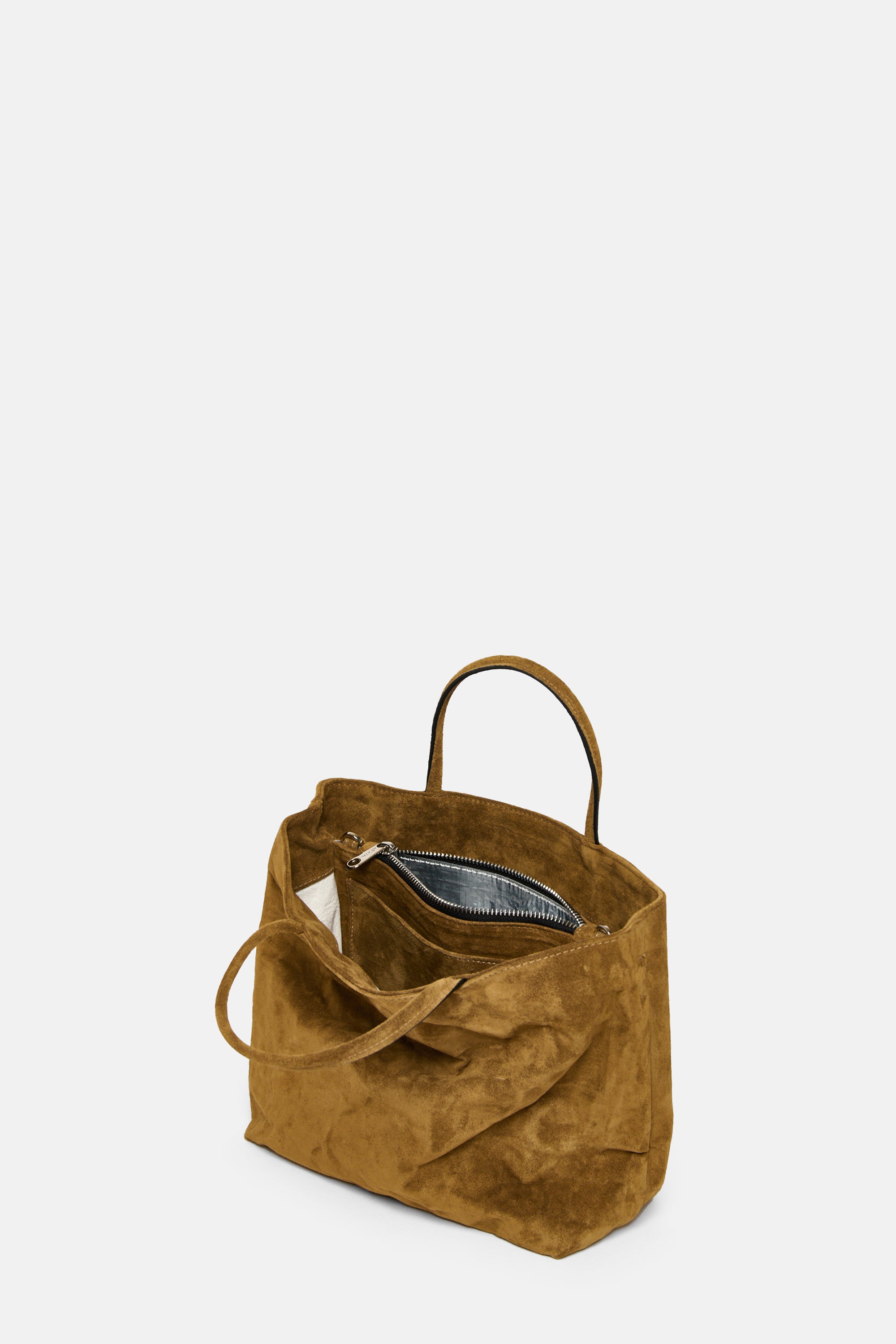 Avana Suede Leather Mini City Shopper