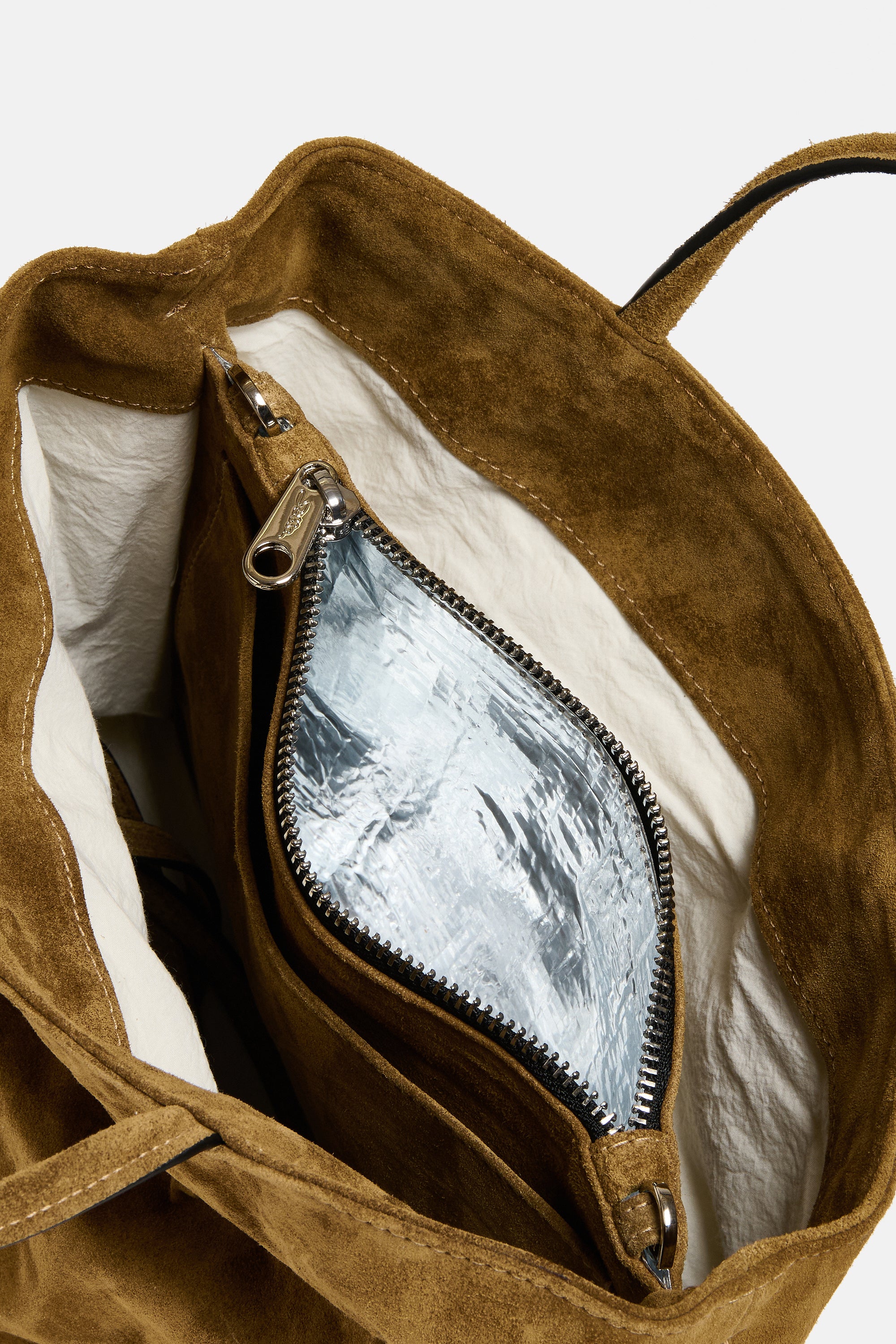 Avana Suede Leather Mini City Shopper