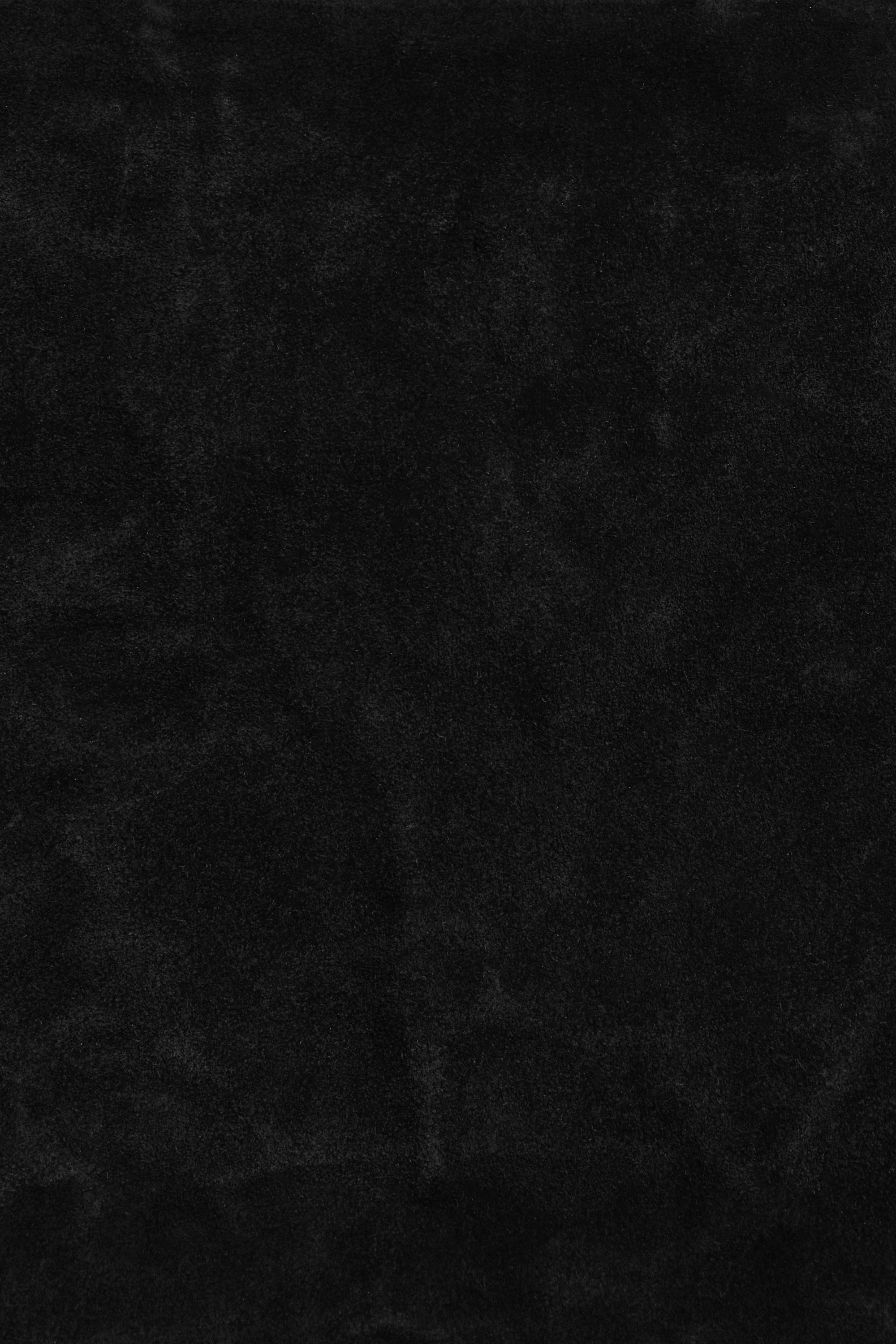 Black Suede Leather Mini City Shopper