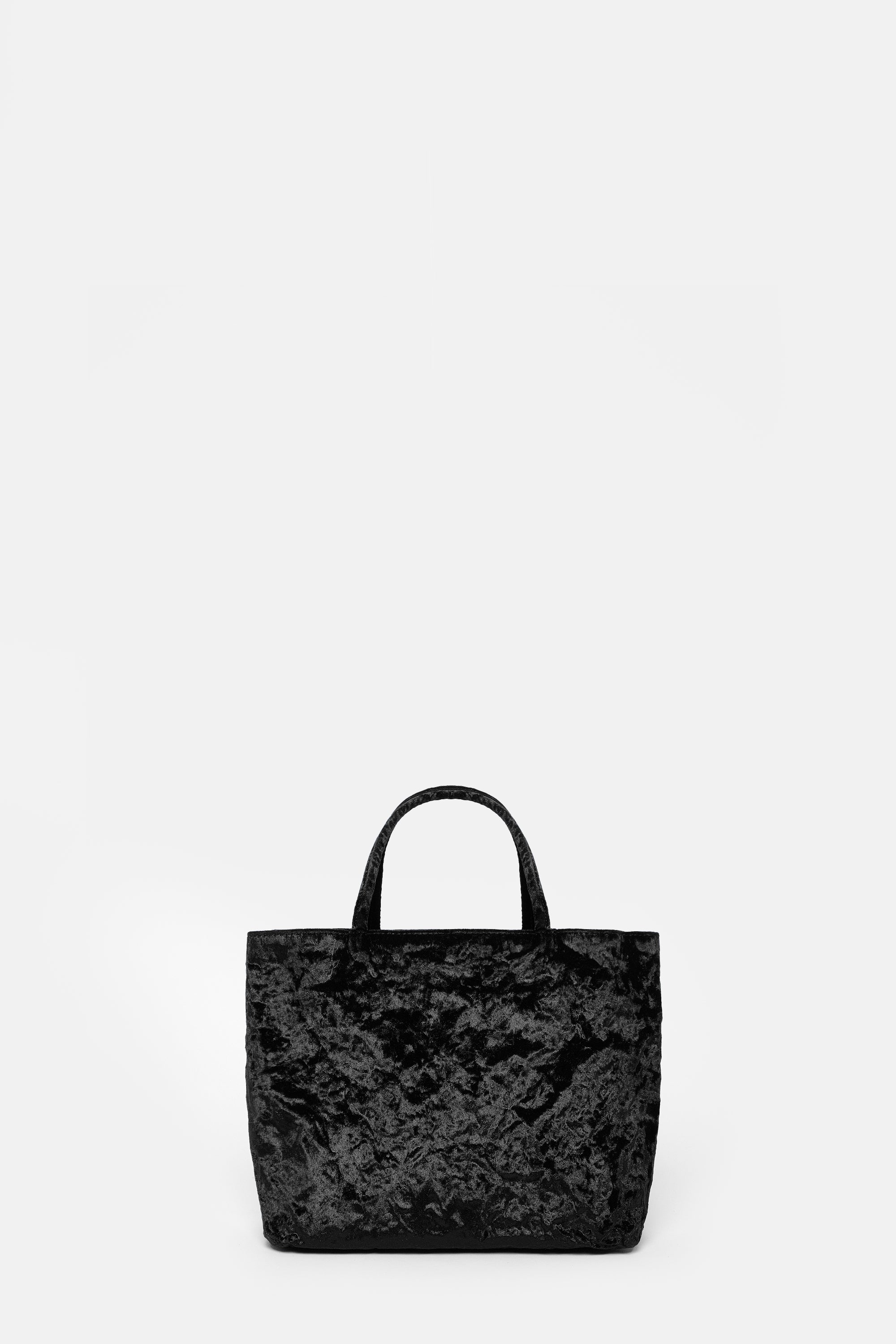 Black Velvet Mini City Shopper