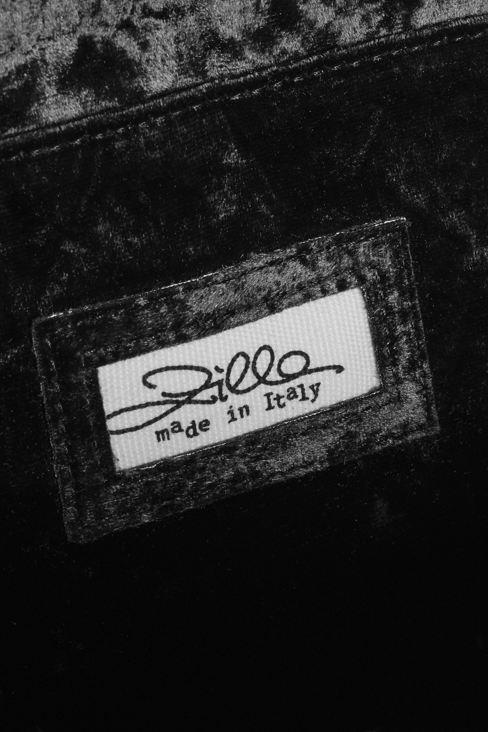 Black Velvet Mini City Shopper