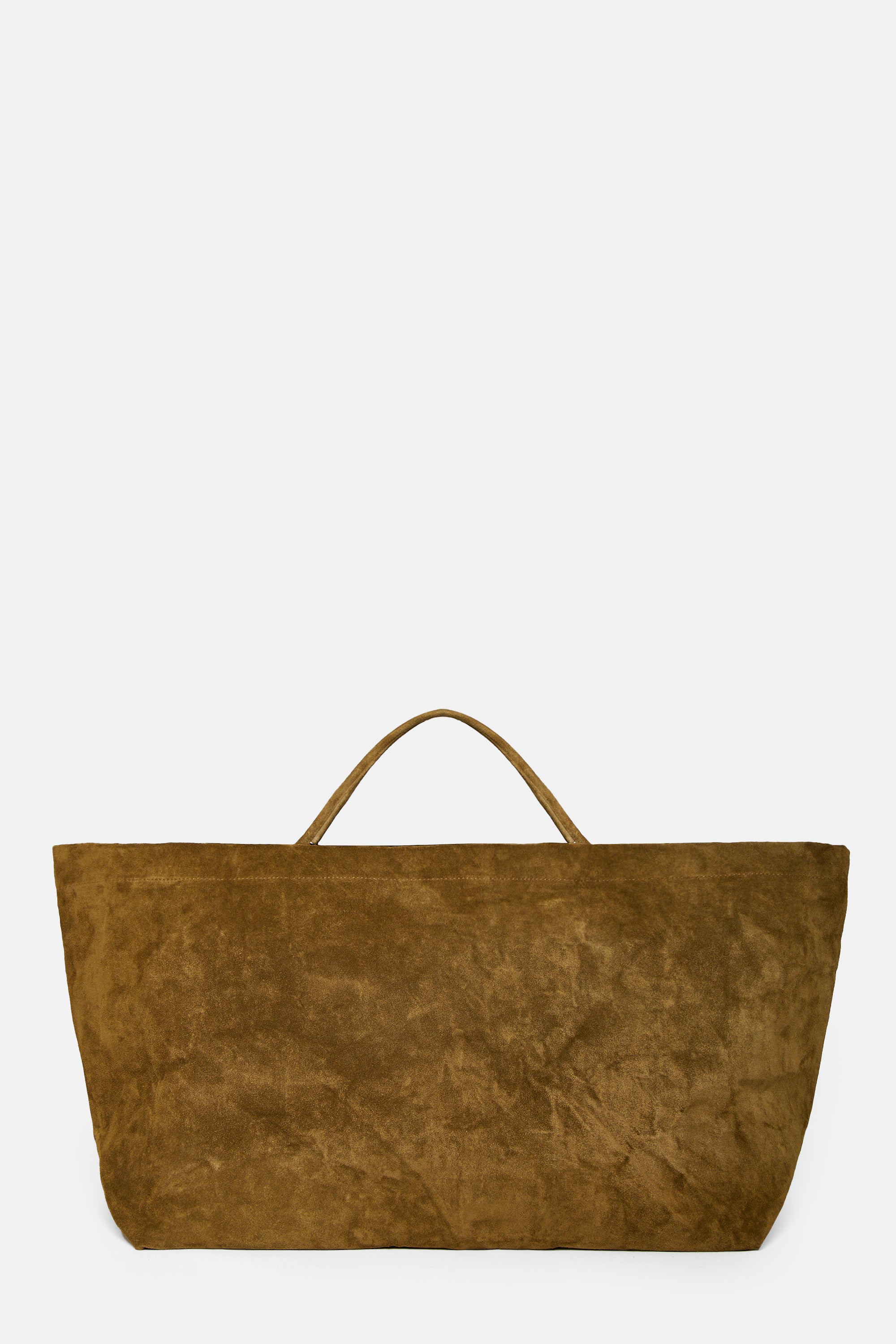 Avana Suede Leather Maxi Basket