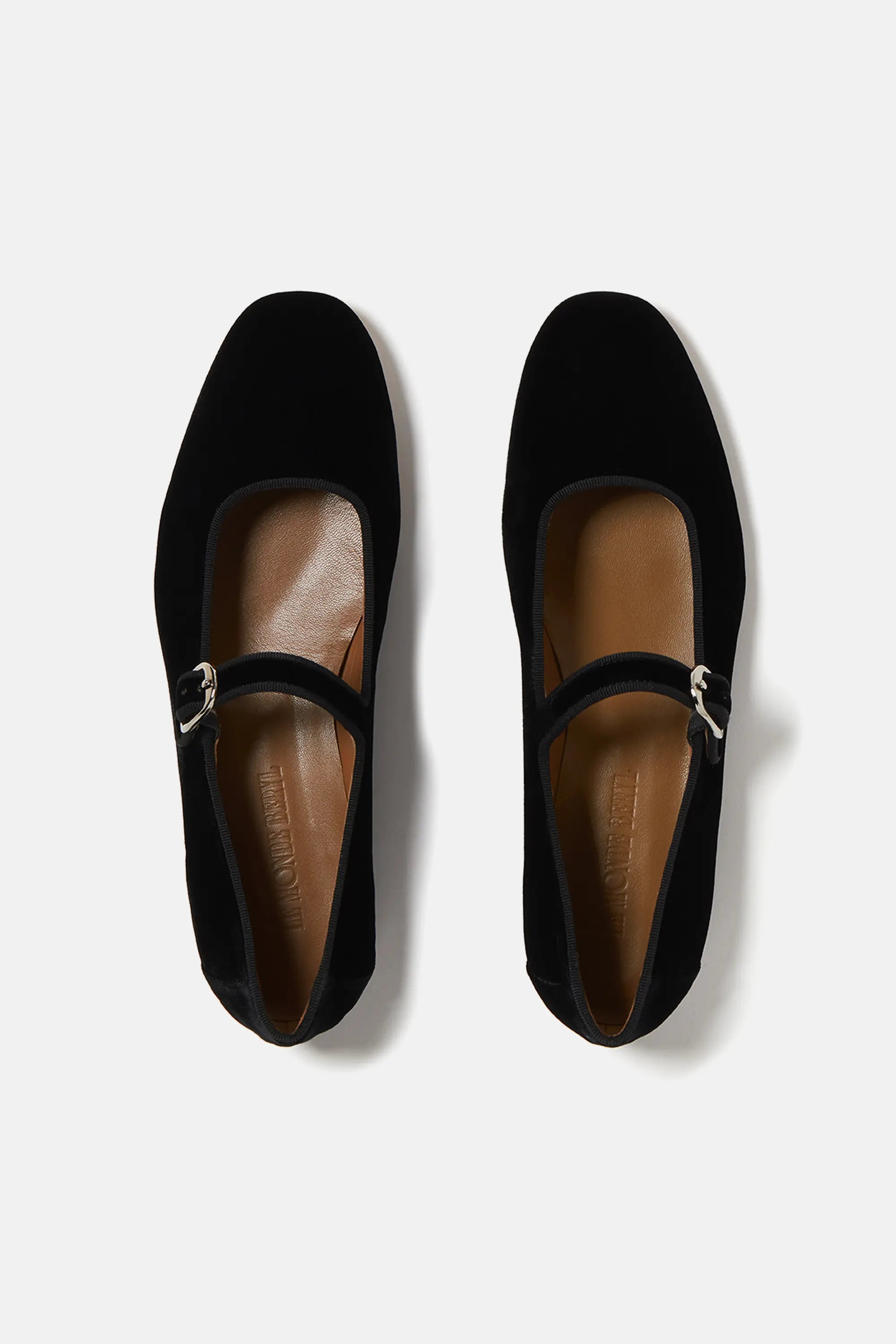 Velvet Black Mary Jane