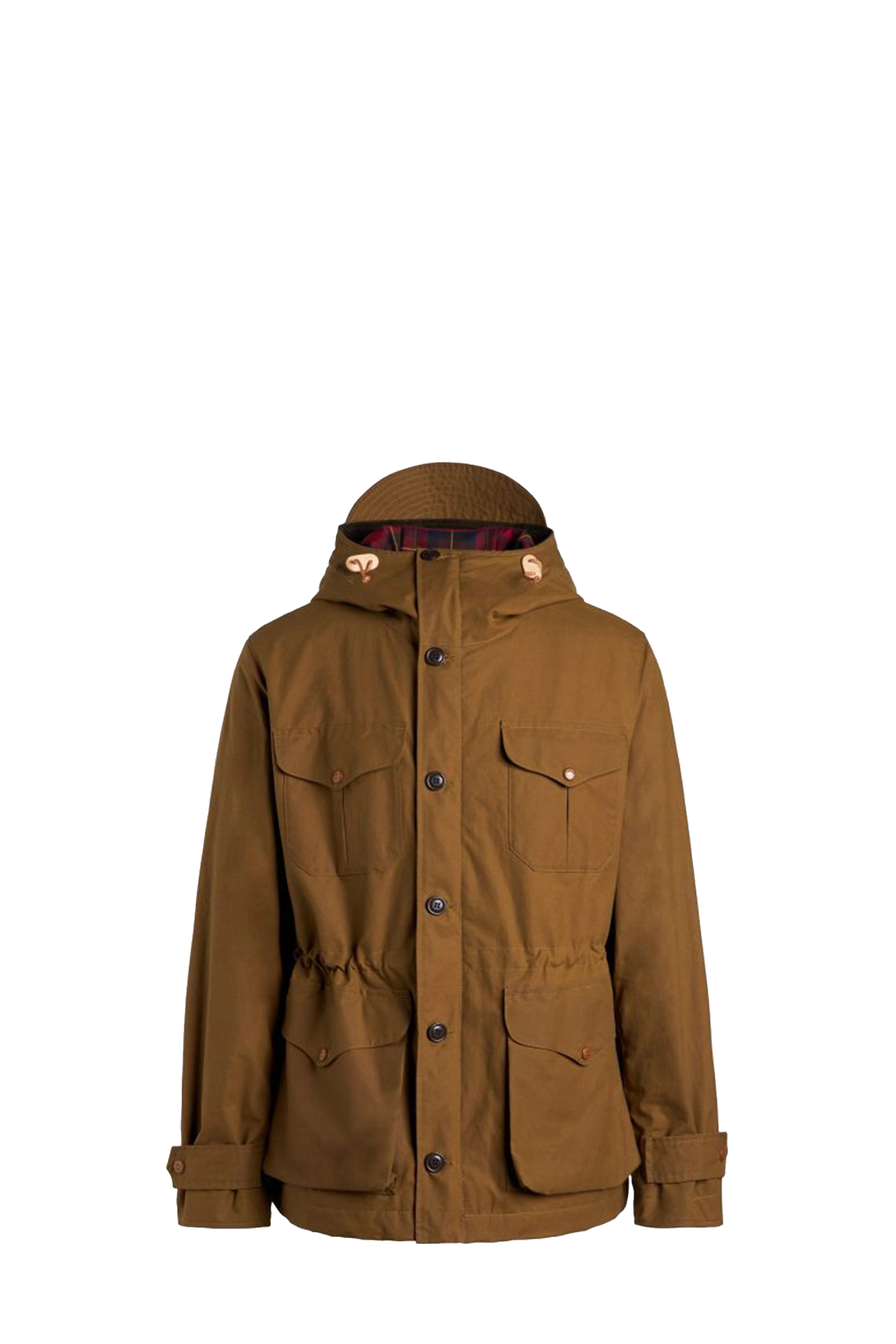 Dark Tan Rain Weekender Coat