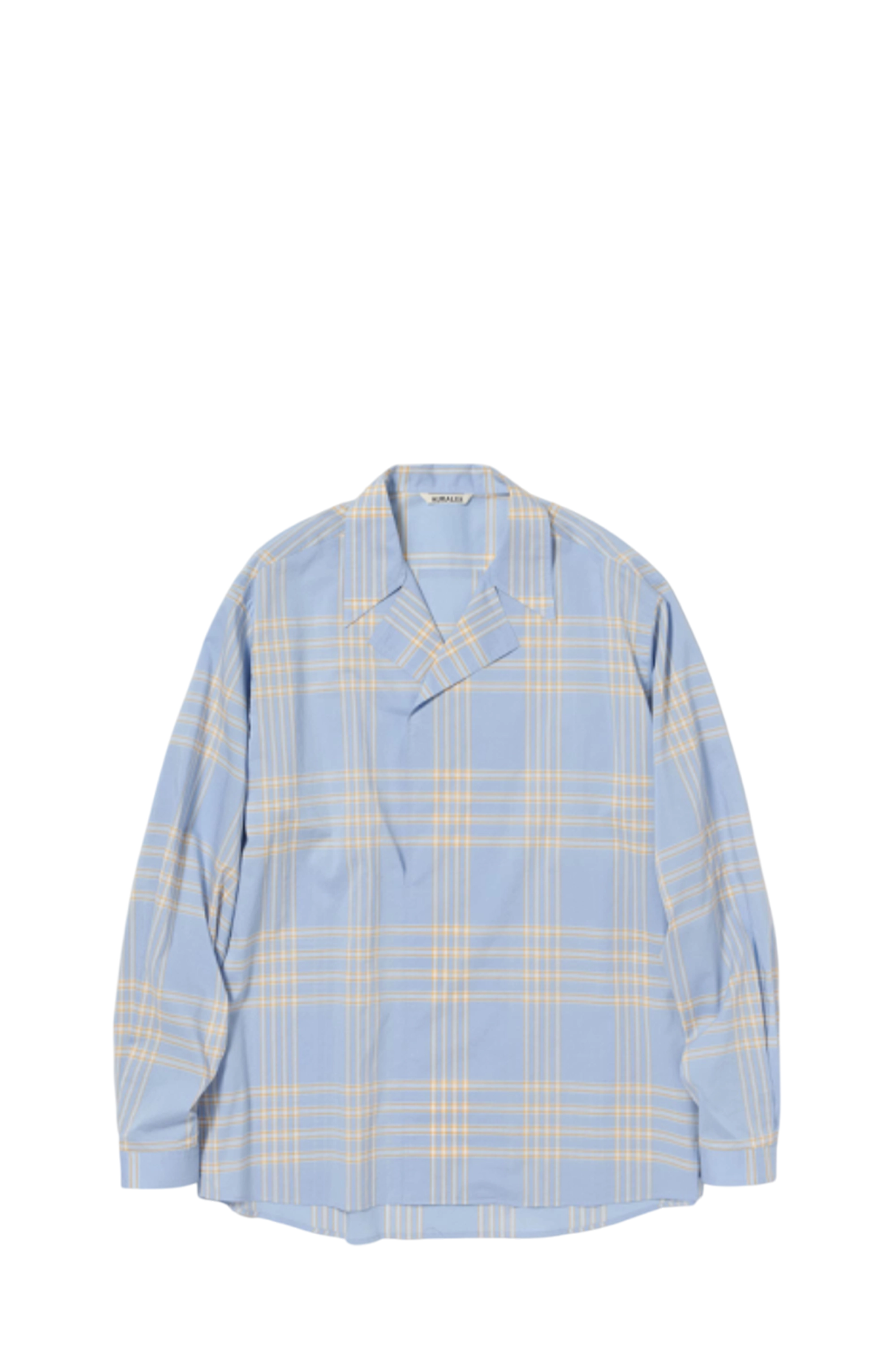 Washed Finx Typewriter Check P/O Shirt