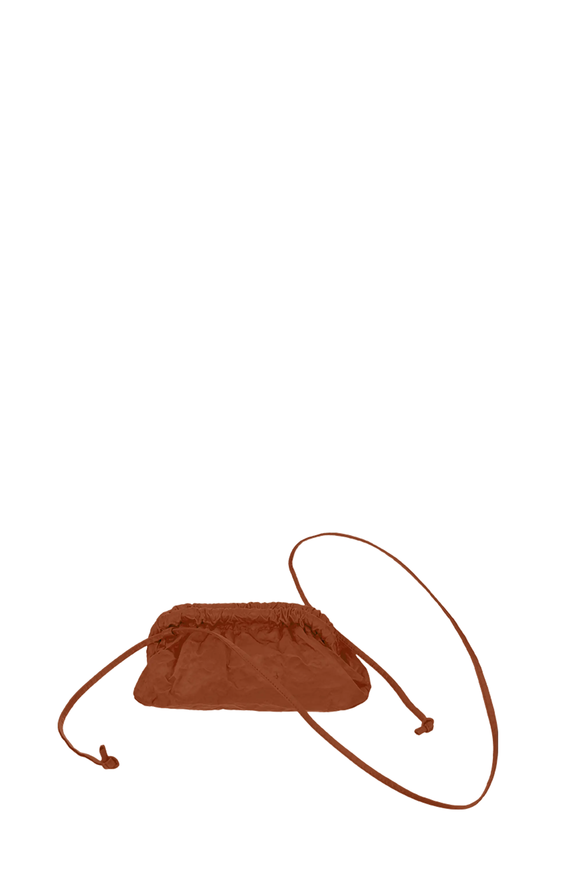 Nocciola Satin Mini Clutch