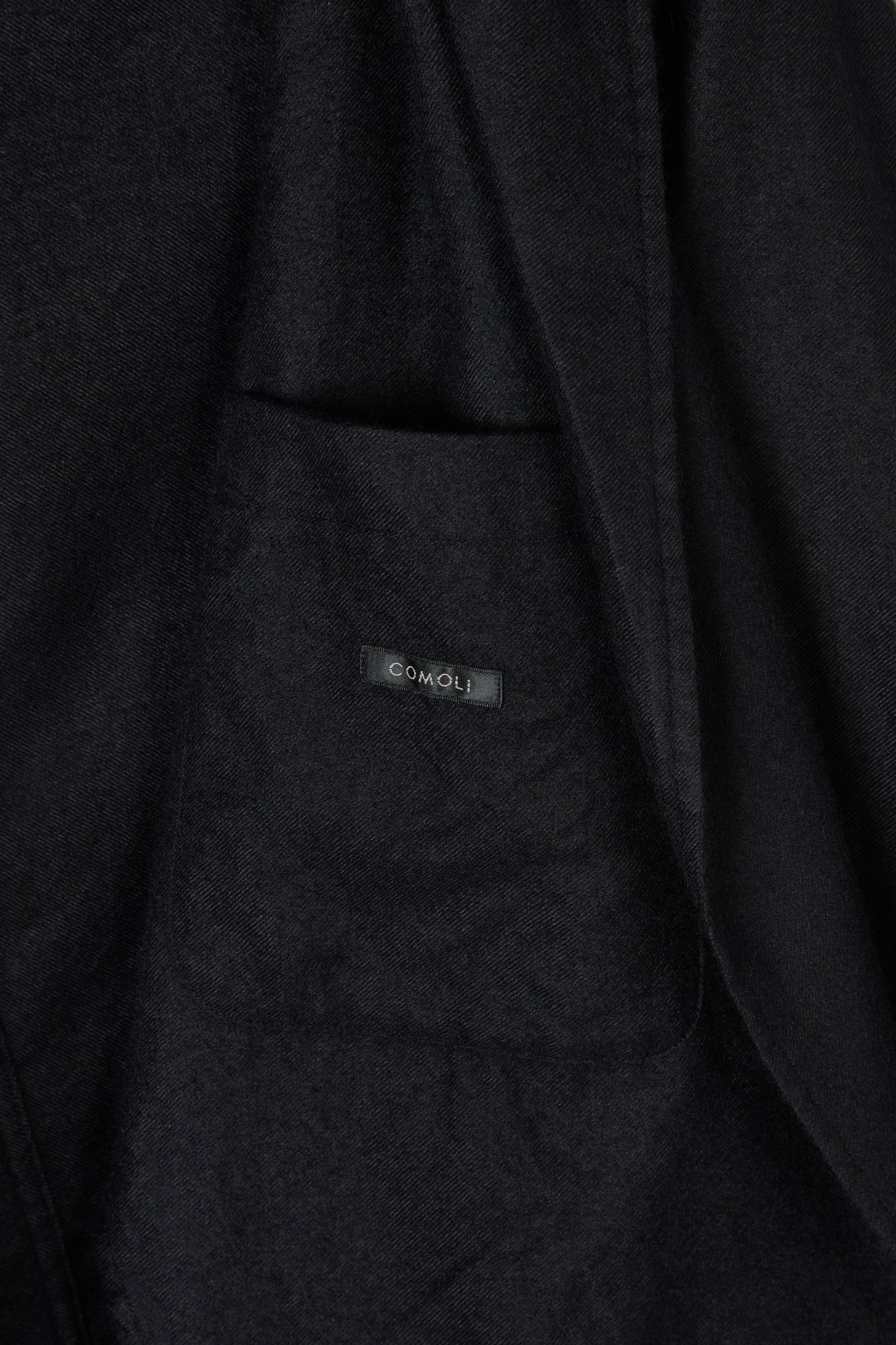 Navy Cashmere Silk Jacket