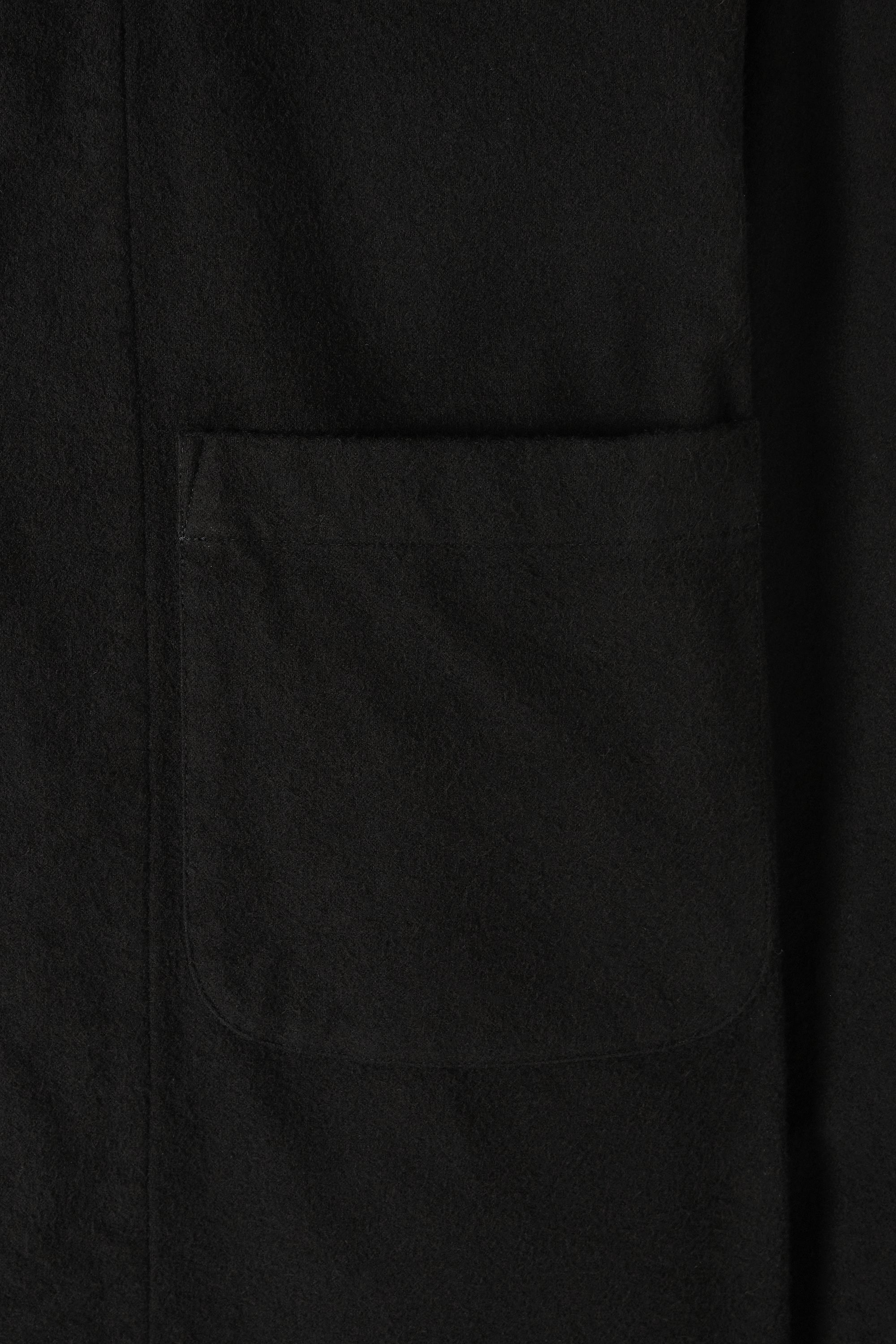 Cotton Flannel Shirt Jacket