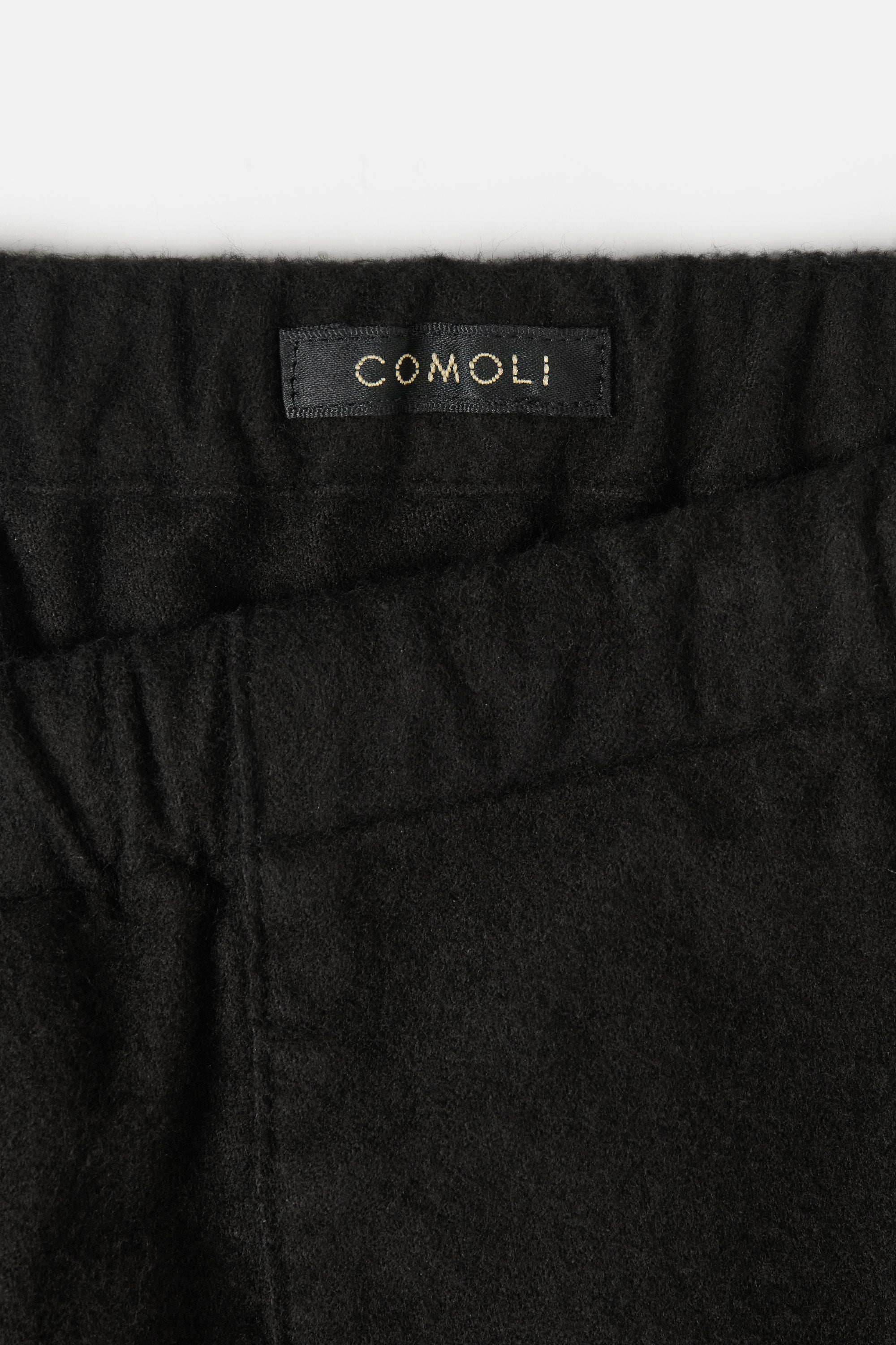 Cotton Flannel Tapered Pants