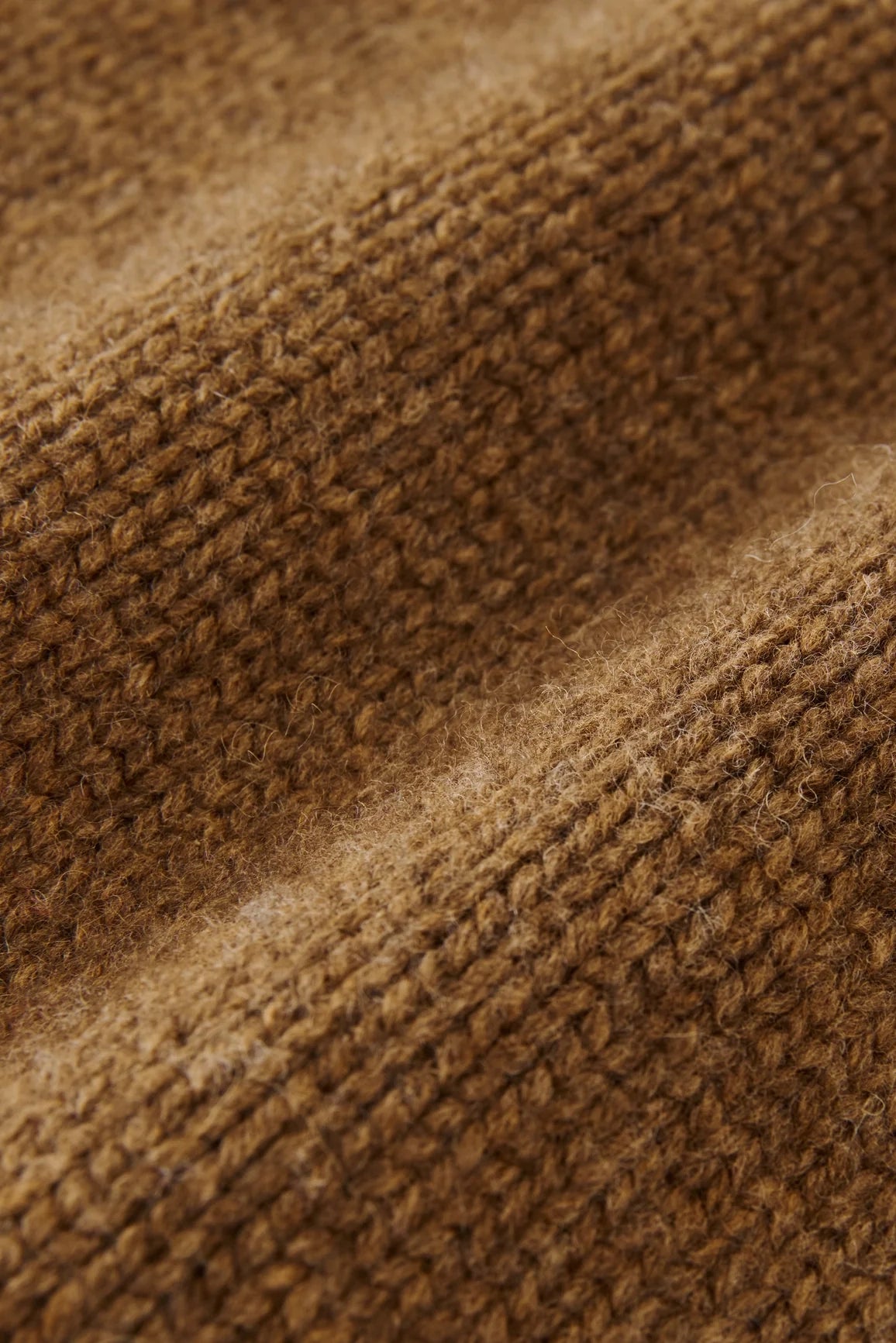 Caramel Cree Knit Crewneck