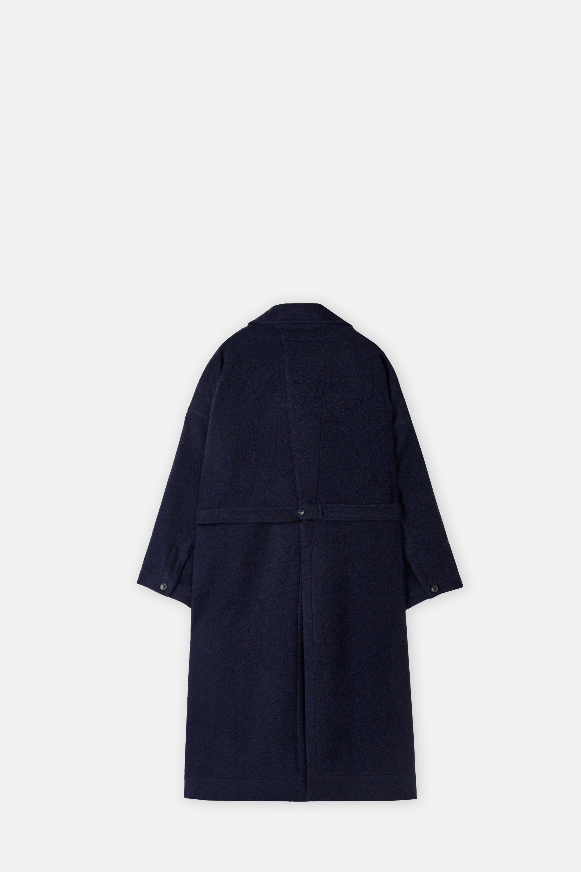 Midnight Alpaca Wool Coat