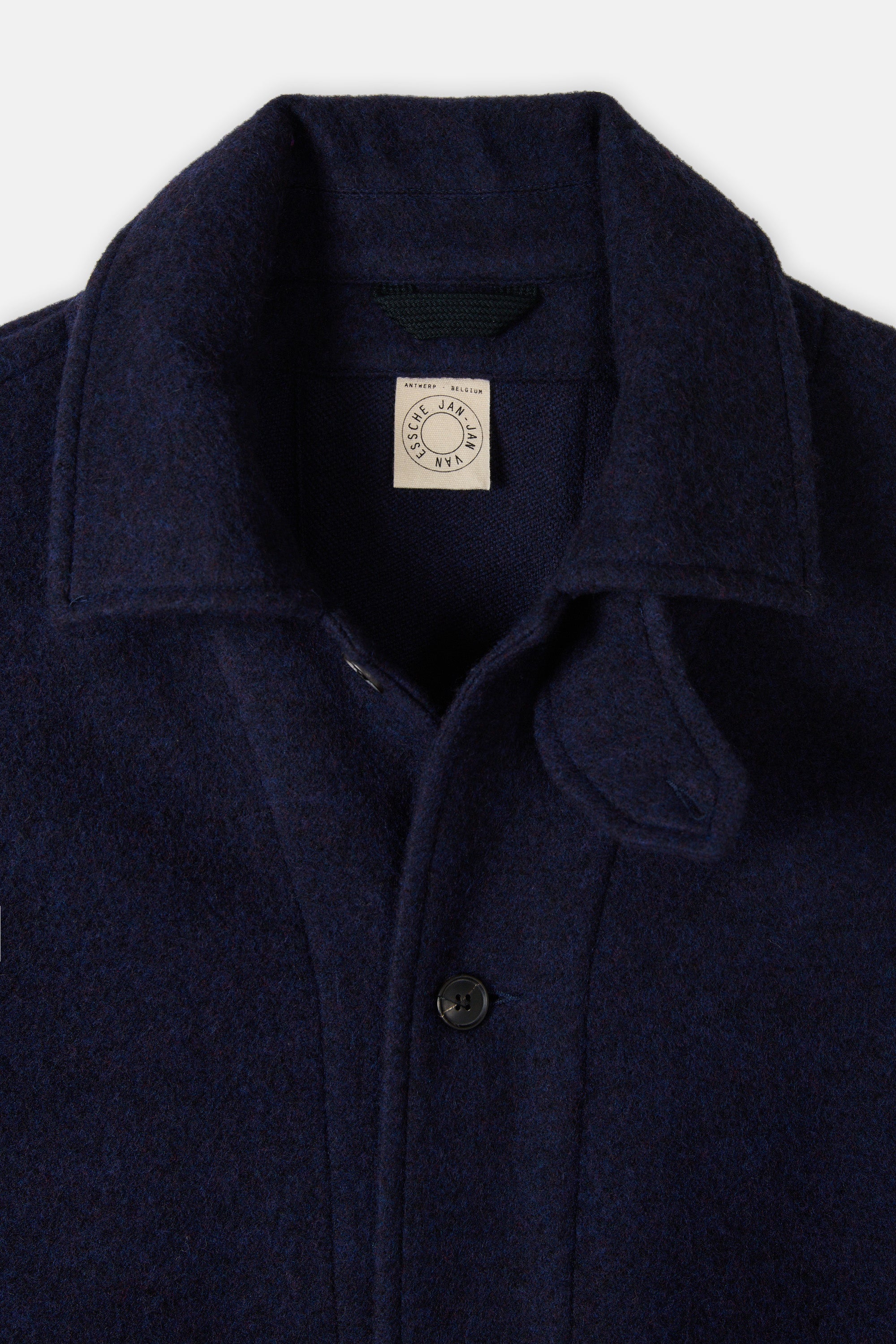 Midnight Alpaca Wool Coat