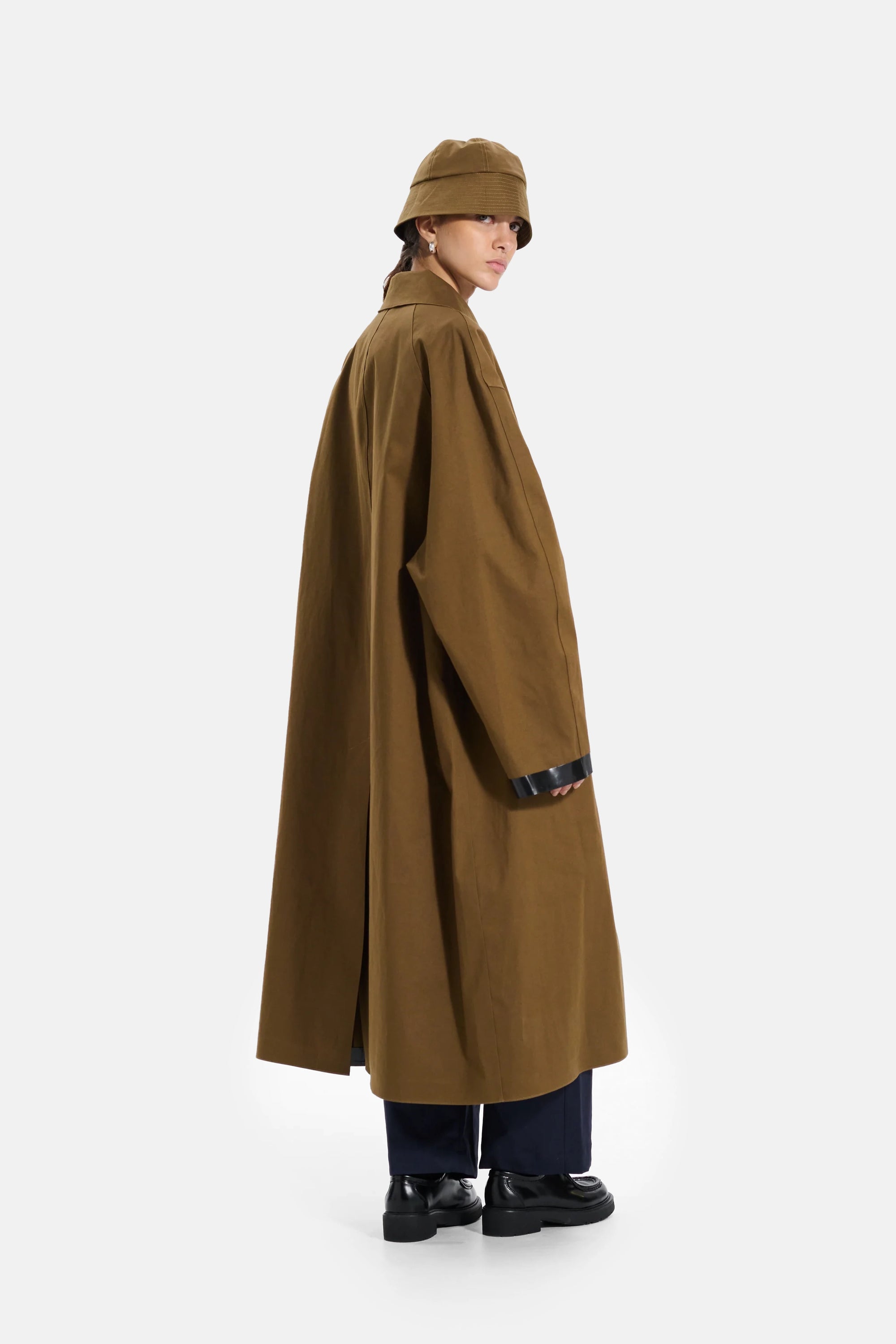 Peat Ettrick Rubberised Long Coat