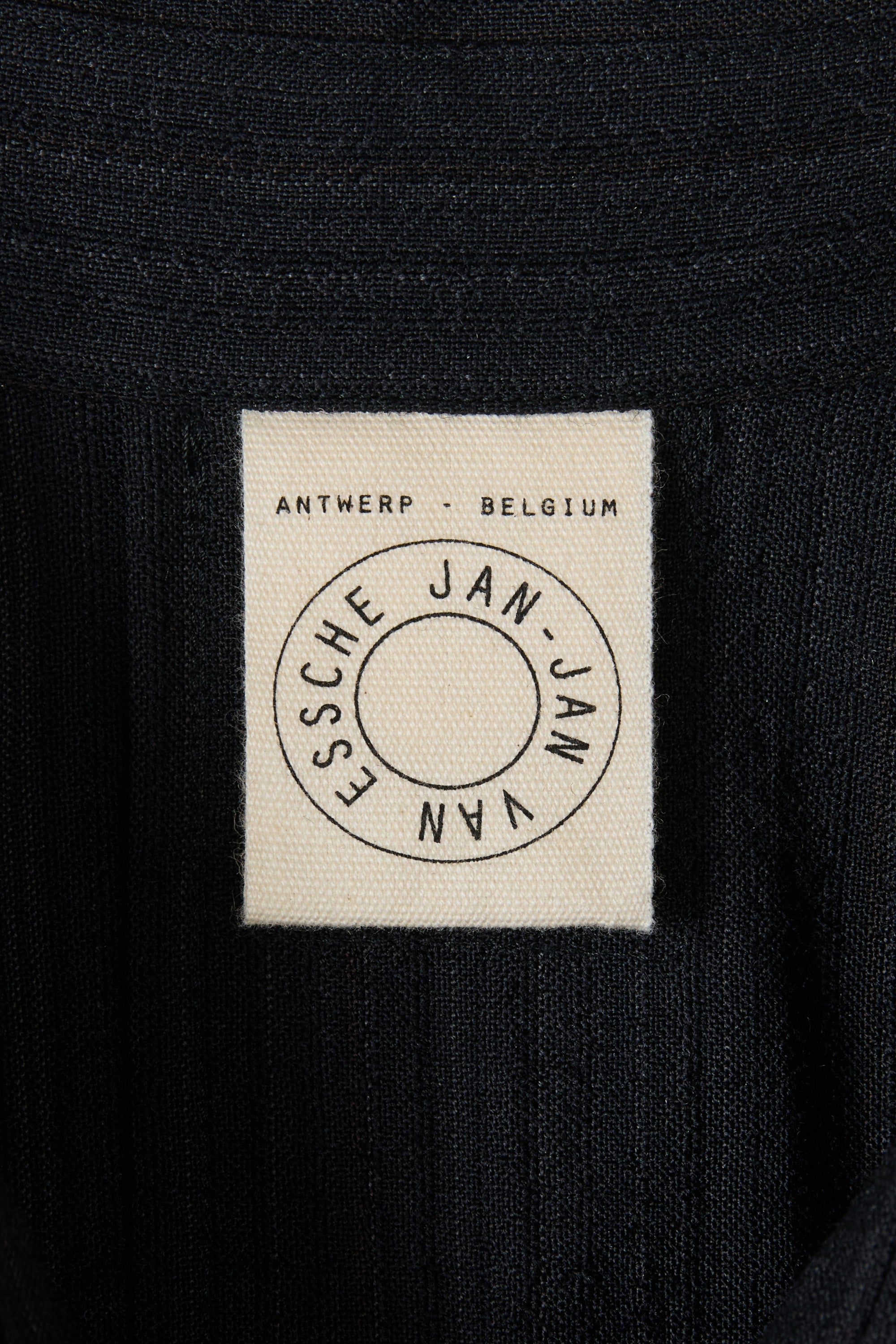 Dark Striped Regular Fit Wool Shirt