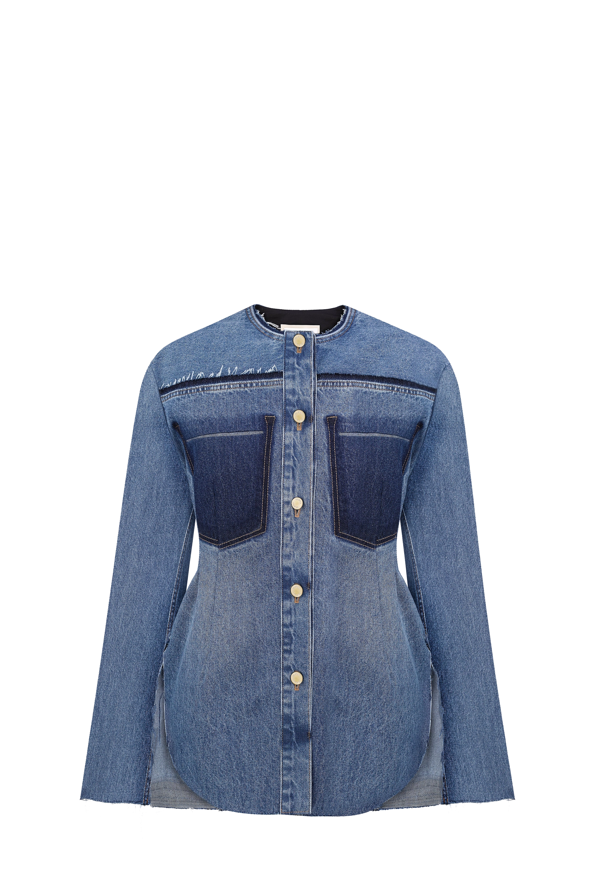 Waist Fitted Denim Jacket