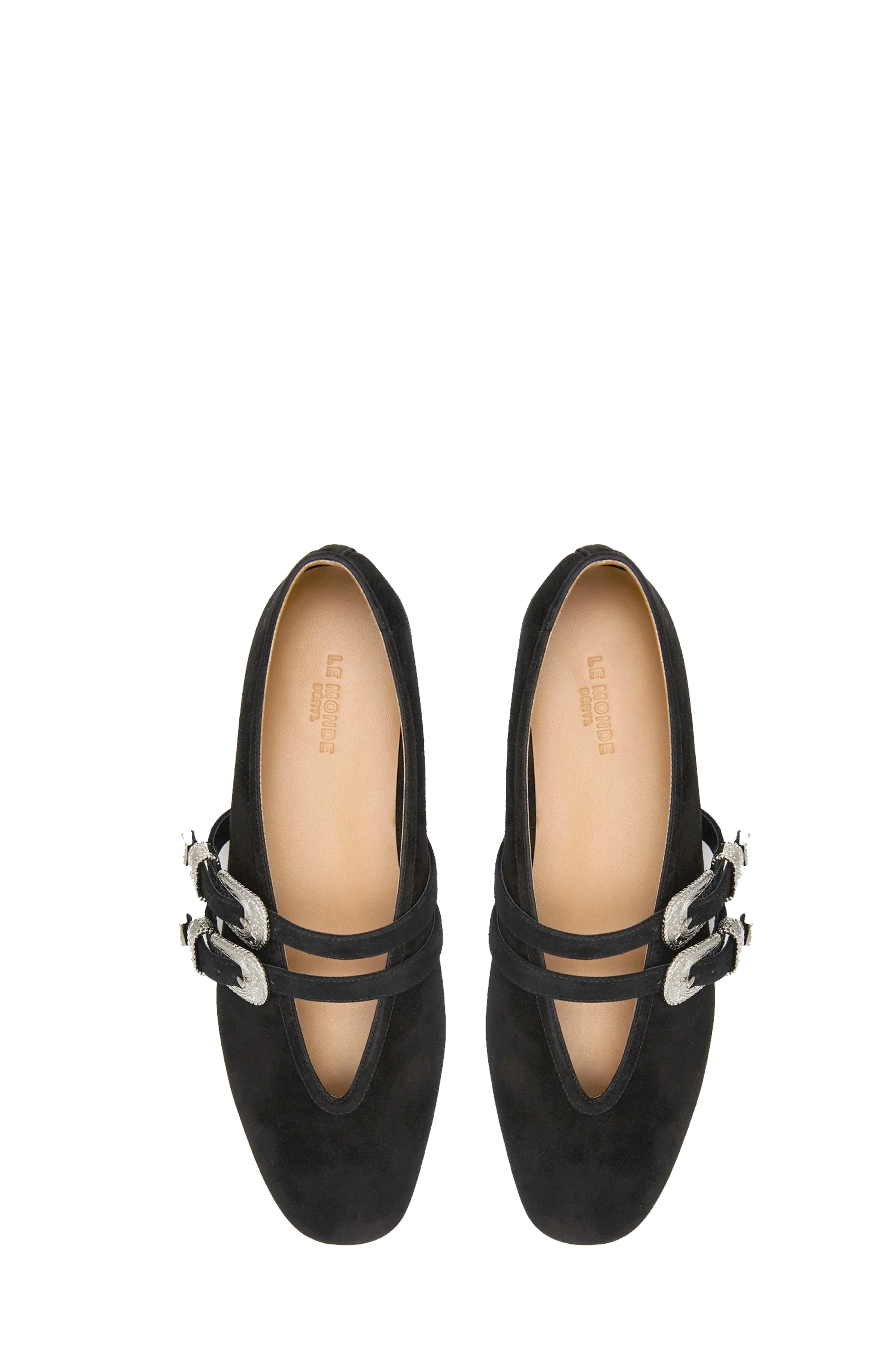 Black Ballet Claudia Western Buckle