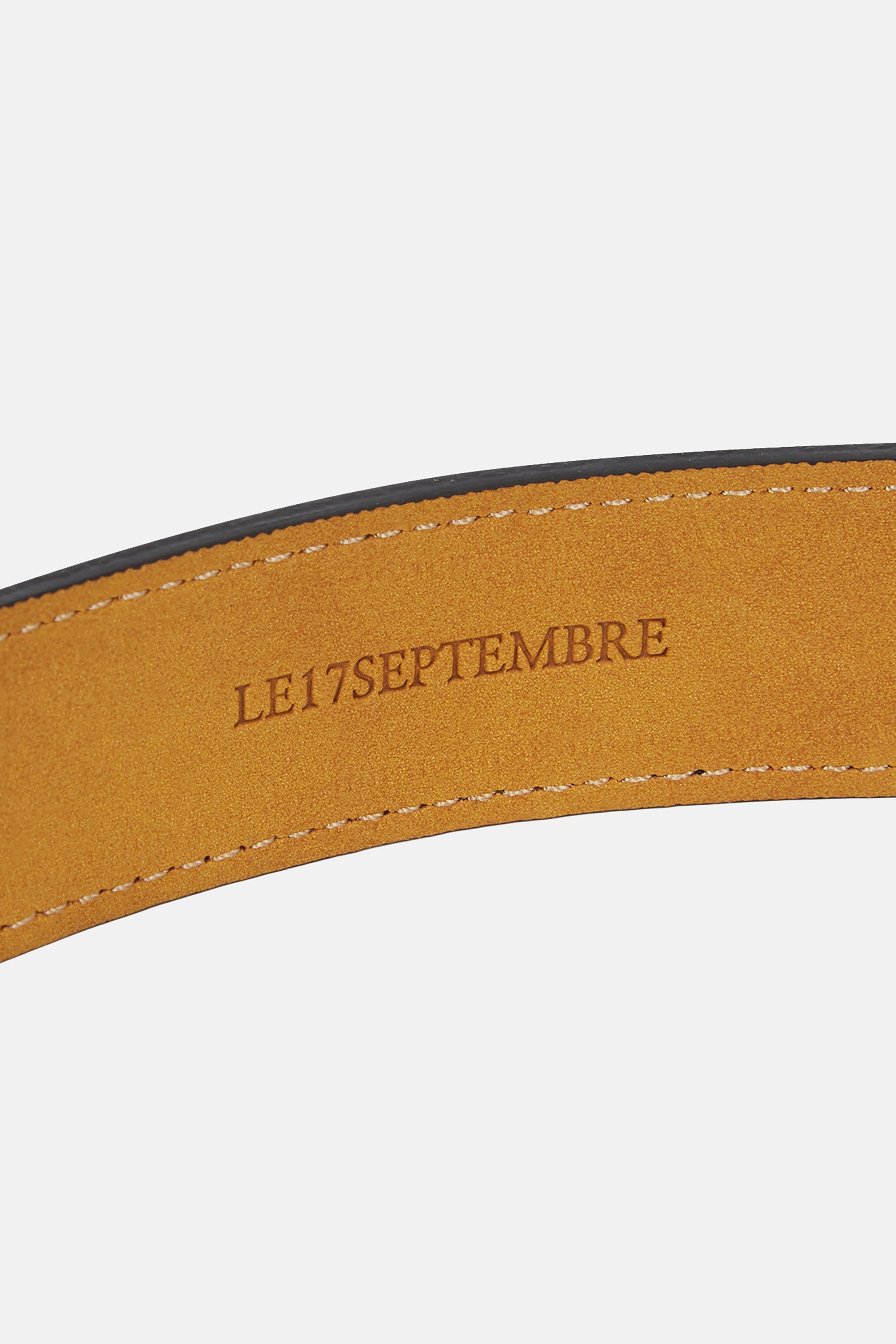 Black Western Suede Belt