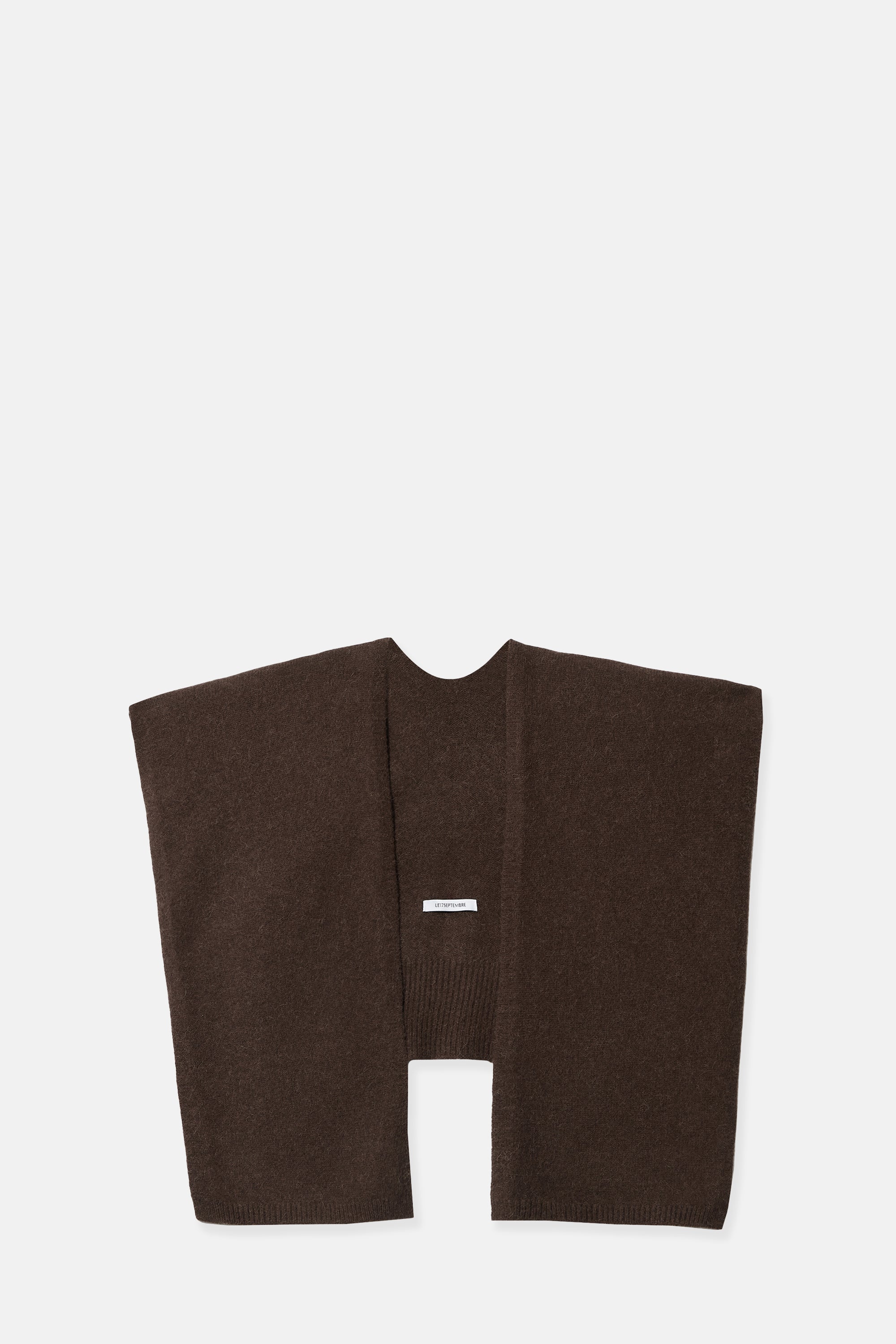 Brown Alpaca Muffler