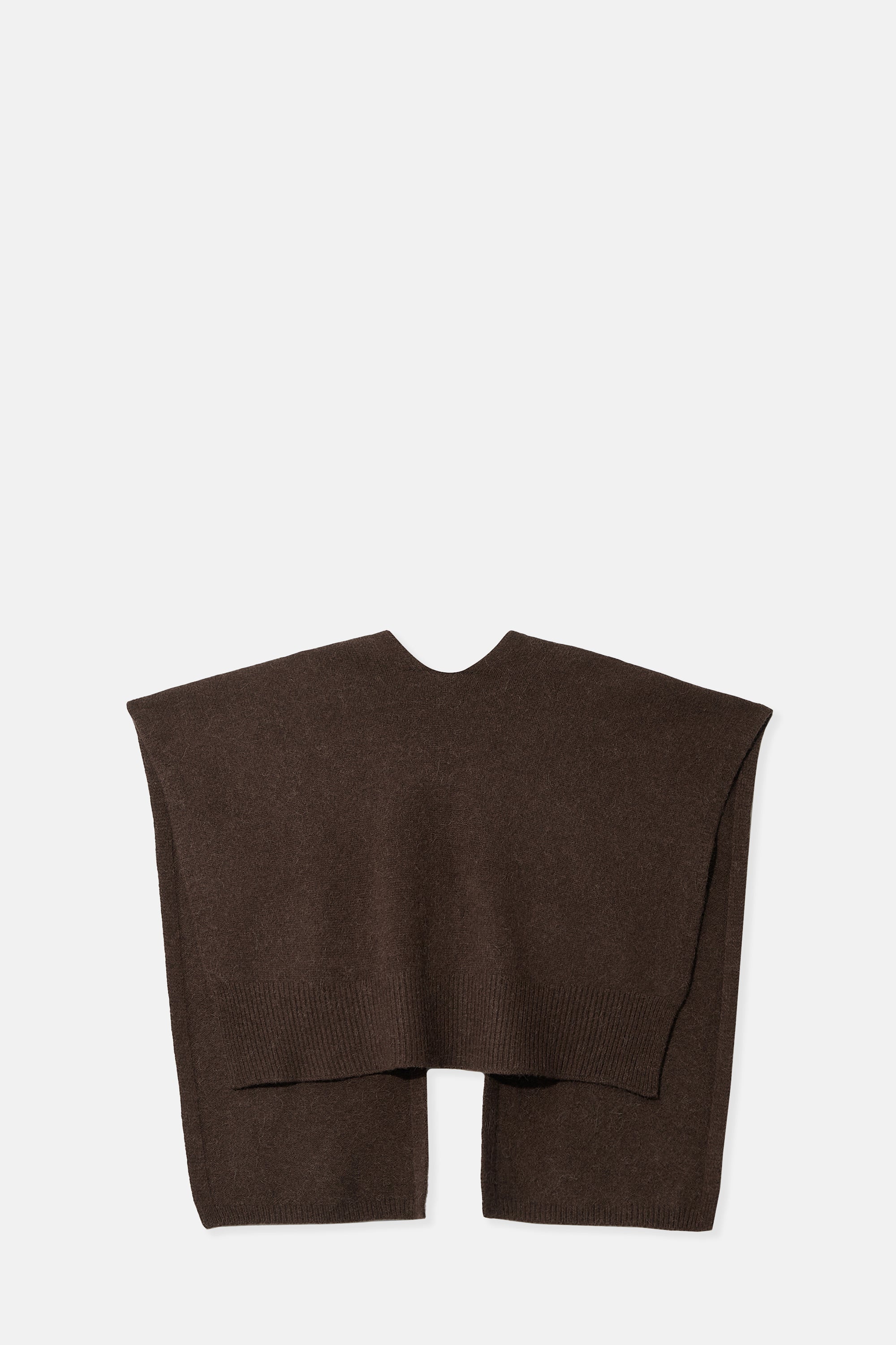 Brown Alpaca Muffler