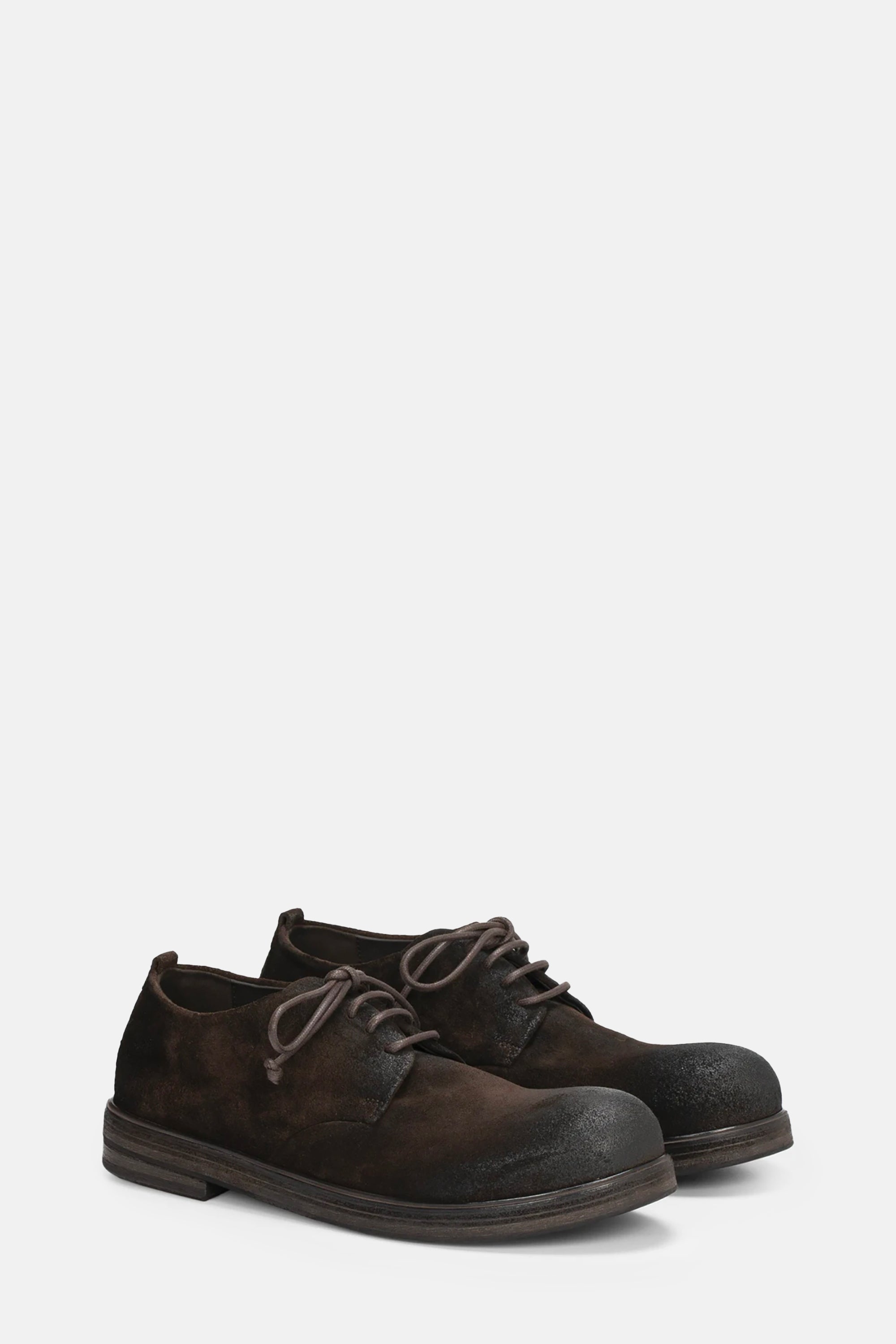 Zucca Zeppa Suede Derby Shoes