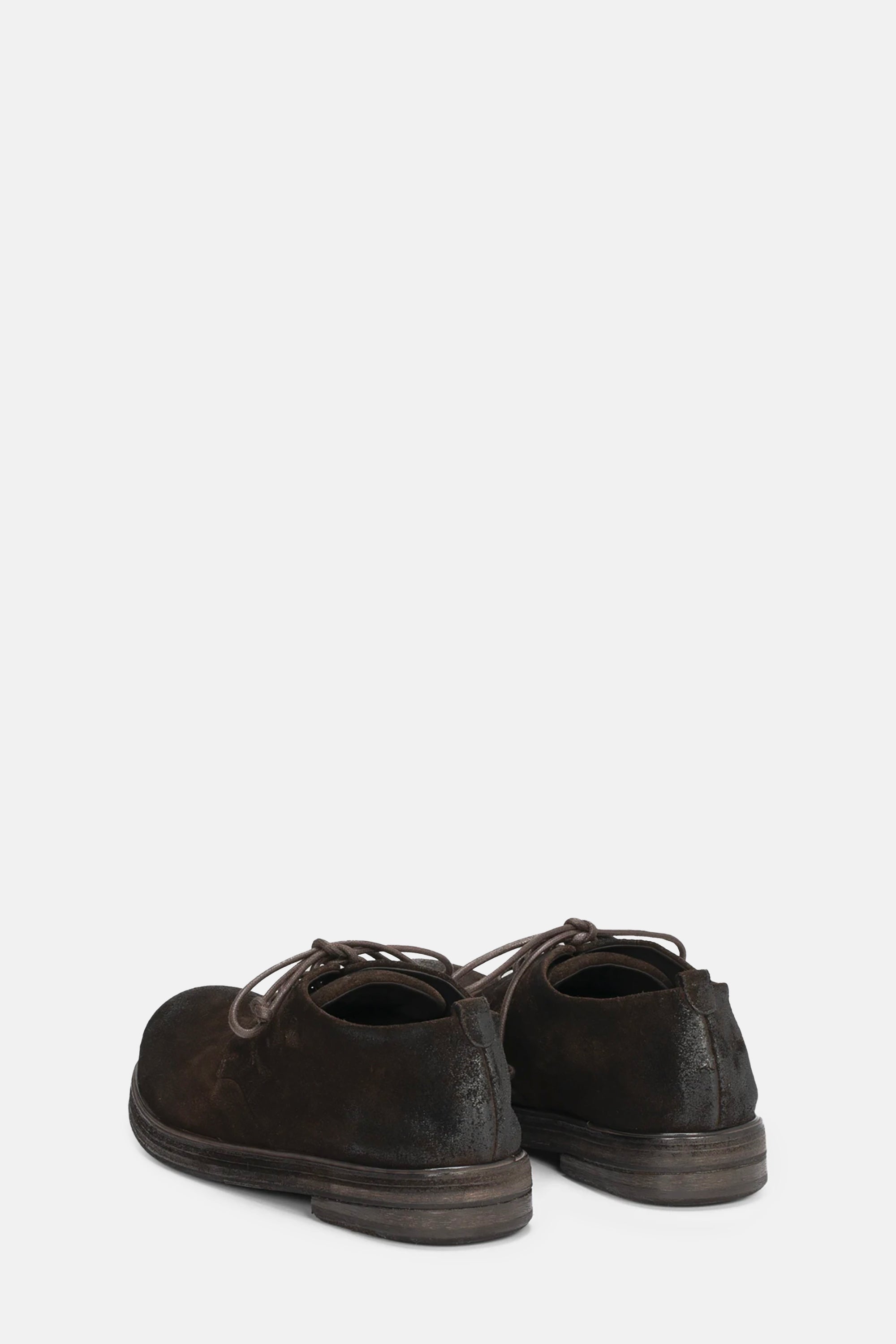 Zucca Zeppa Suede Derby Shoes