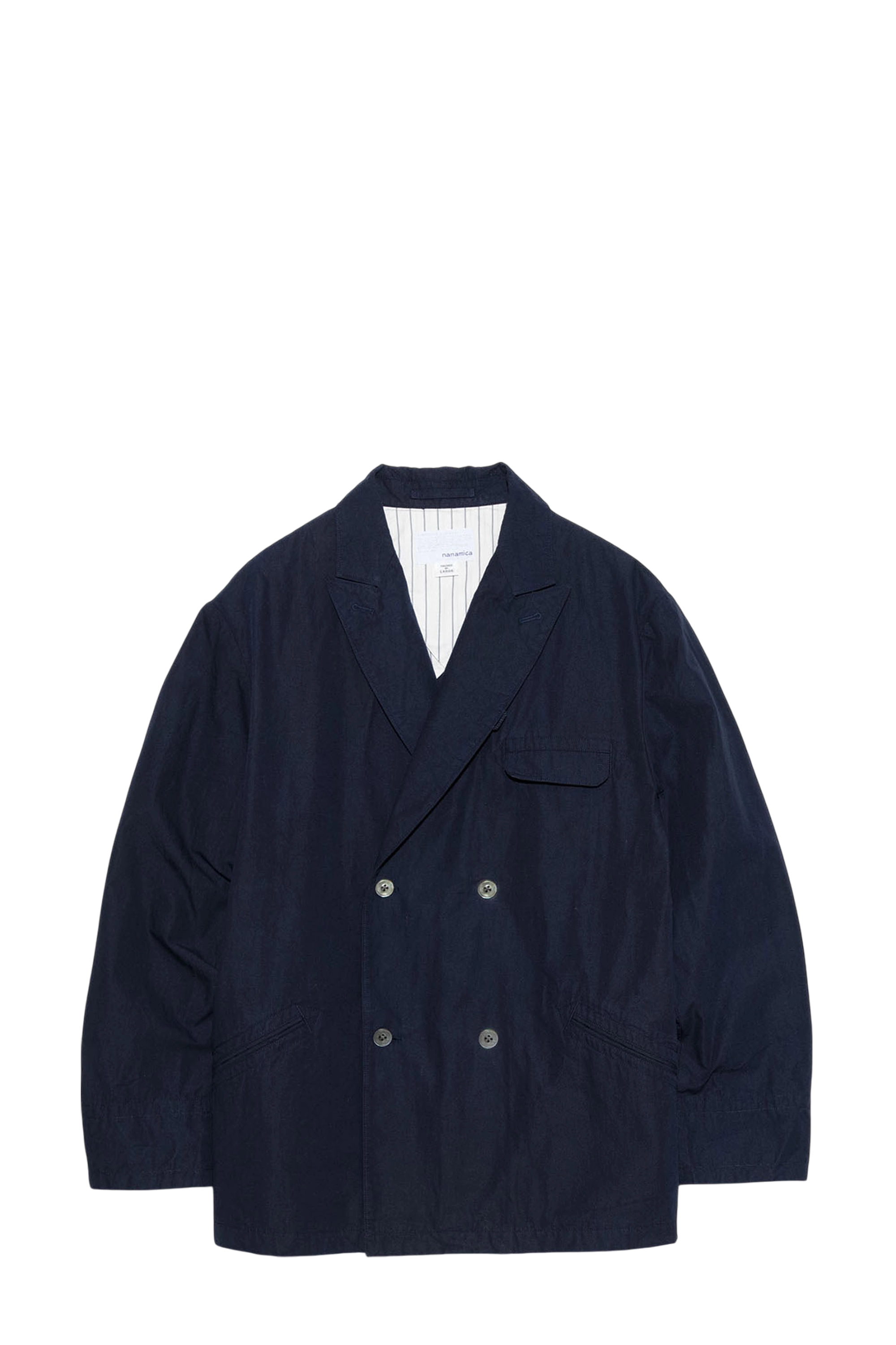 Beige Double Breasted Club Jacket