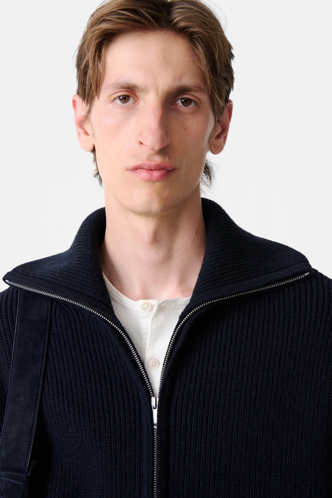 Darkest Navy Sandos Jumper