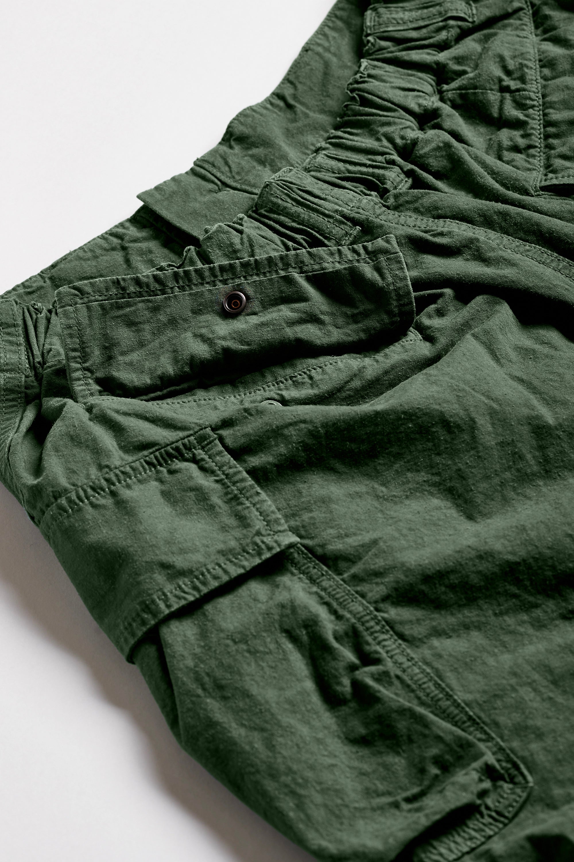 High Density Pleated Cargo Pants