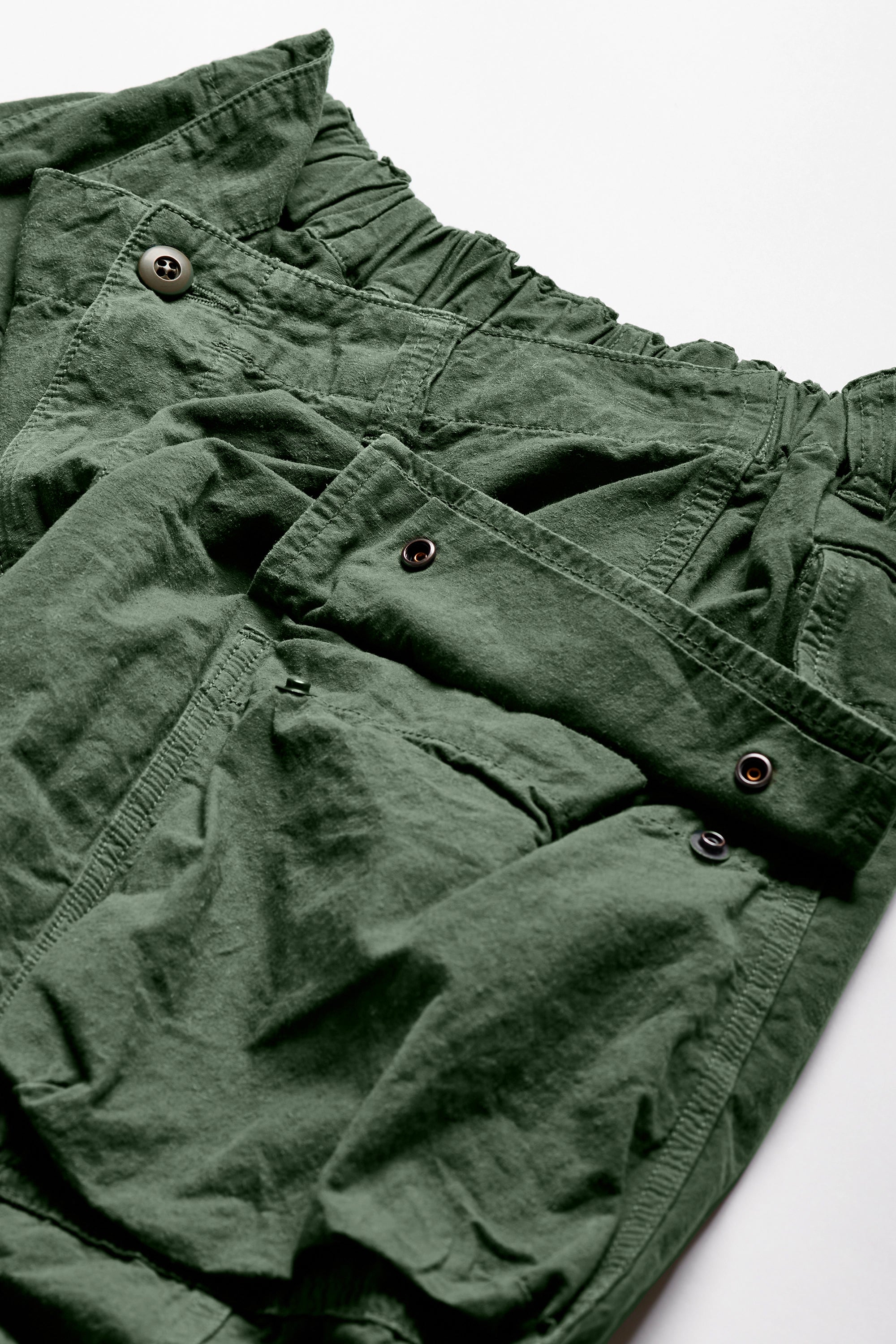 High Density Pleated Cargo Pants