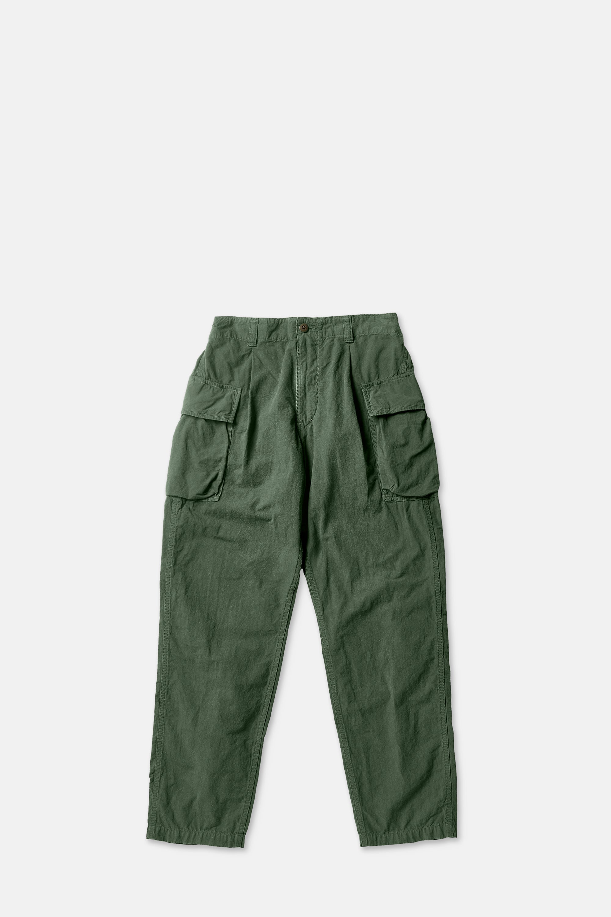 High Density Pleated Cargo Pants