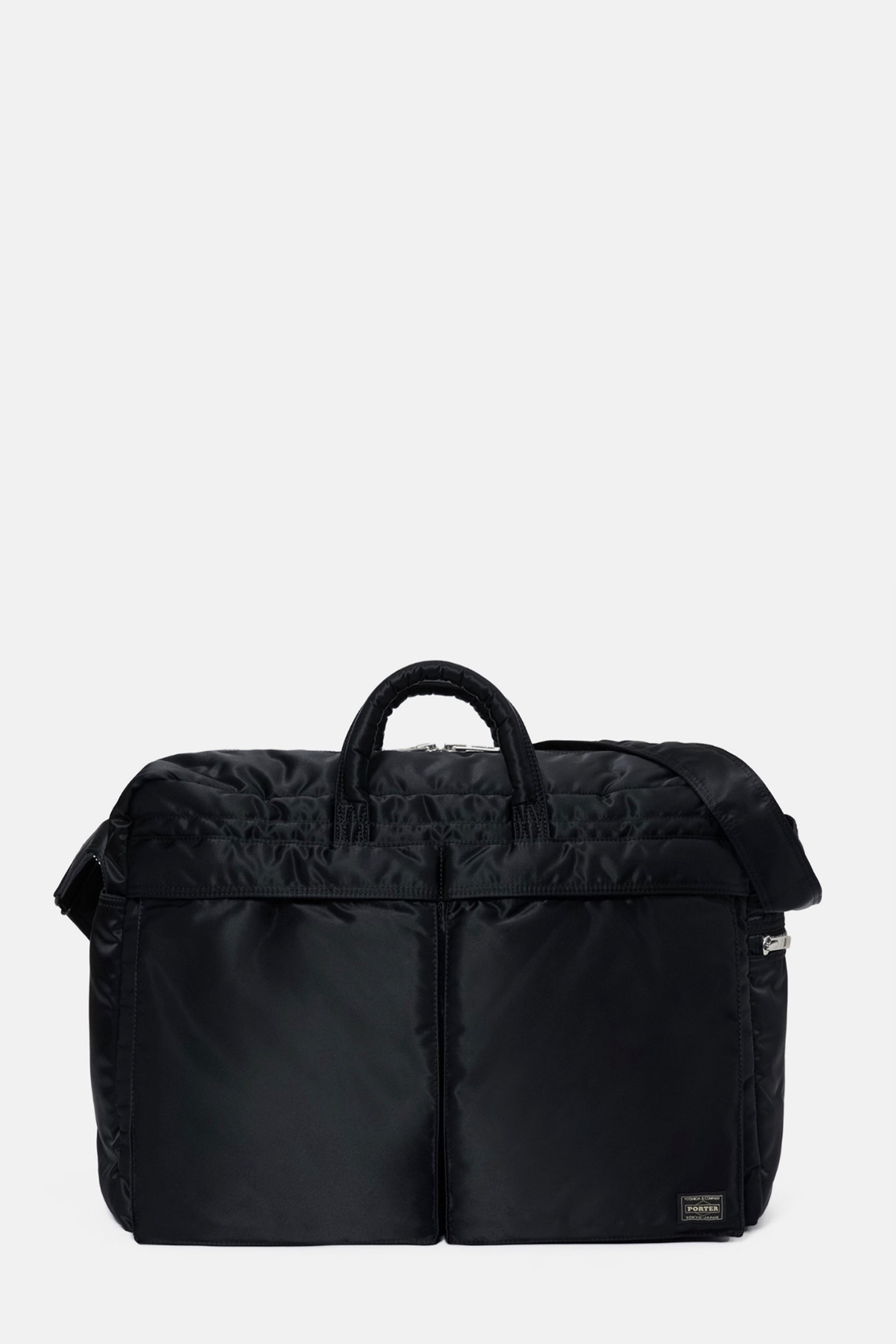 Black Tanker Duffle Bag