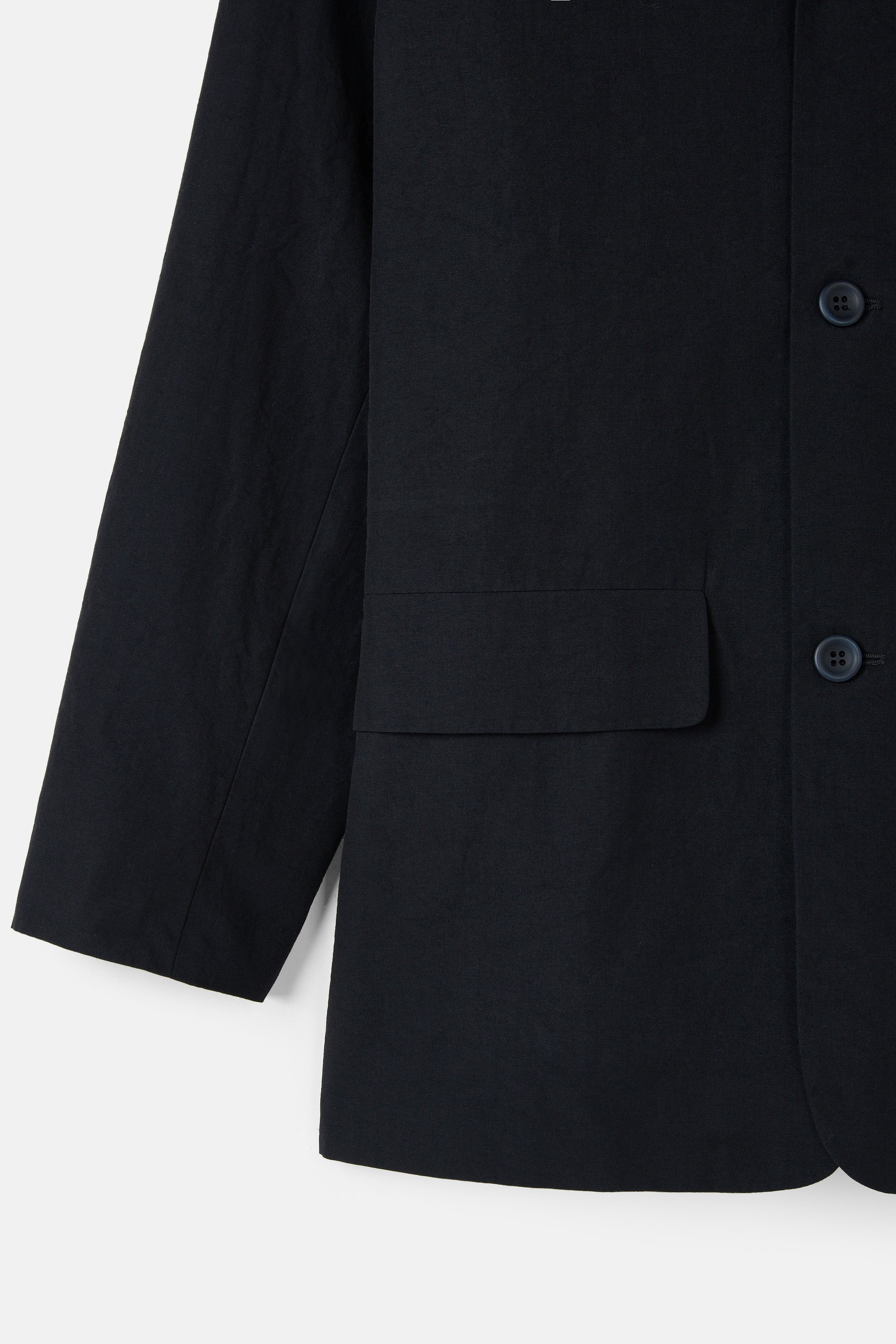 The Artist Jacket Structured Cotton Ink