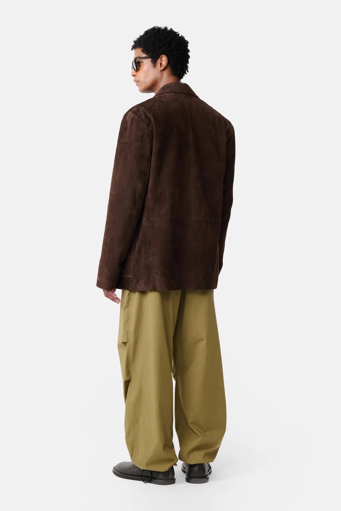 Brown Tiko Suede Jacket